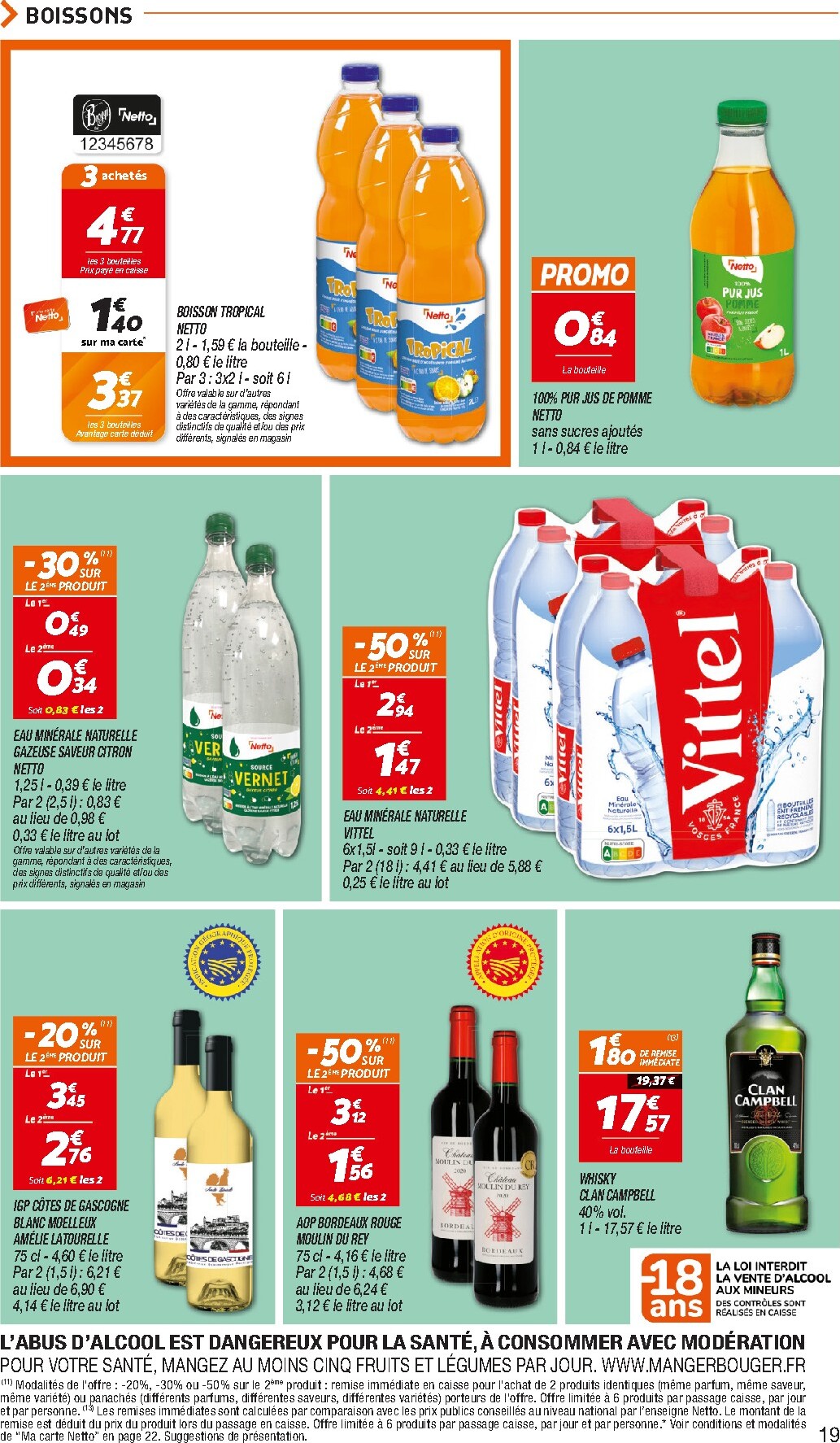 netto - Flyer Netto pour la semaine prochaine du du mardi 13/10/2026 au du lundi 19/10/2026 - page: 19