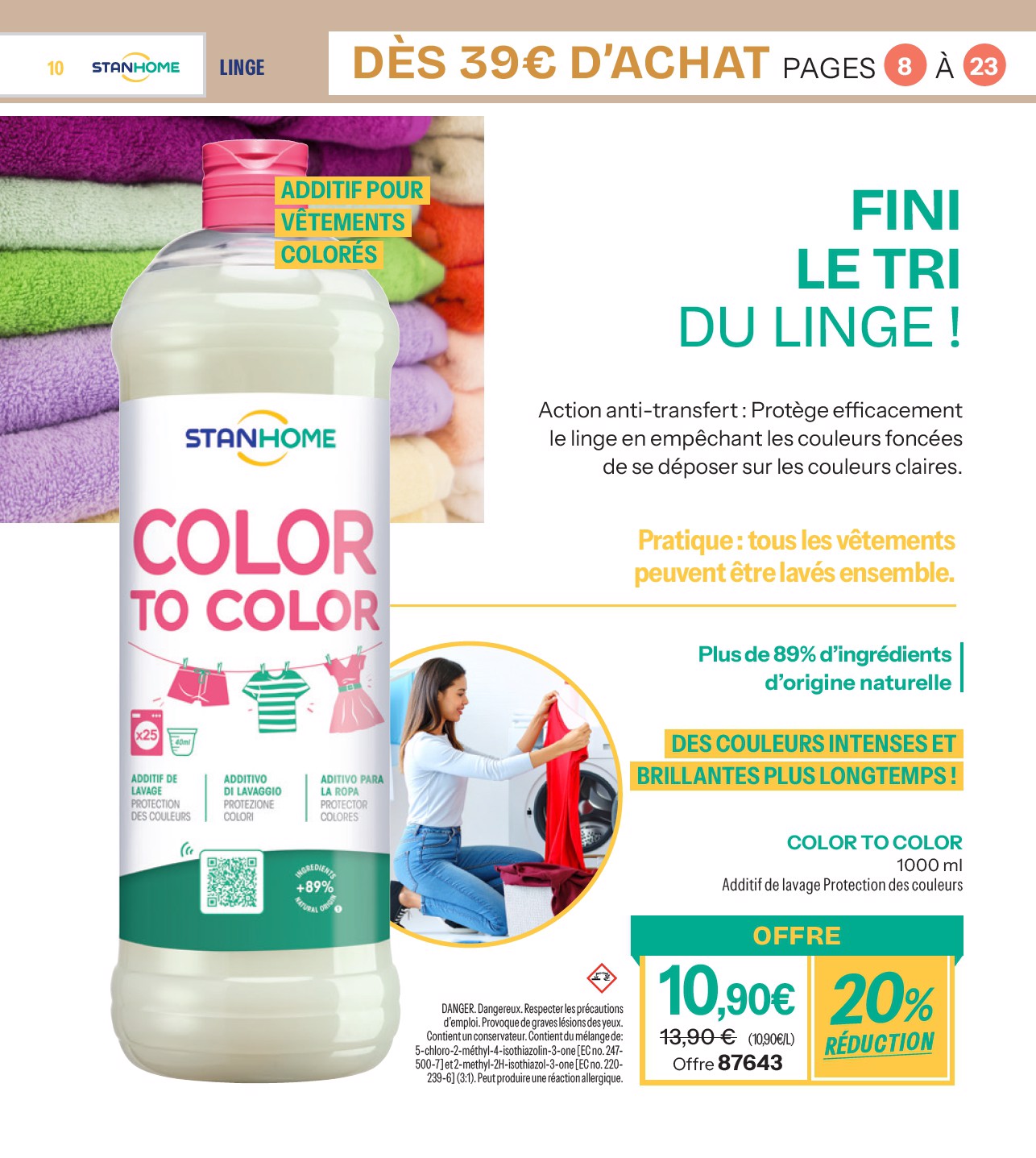 stanhome - Catalogue Stanhome valable du 21/10 au 09/11 - page: 10