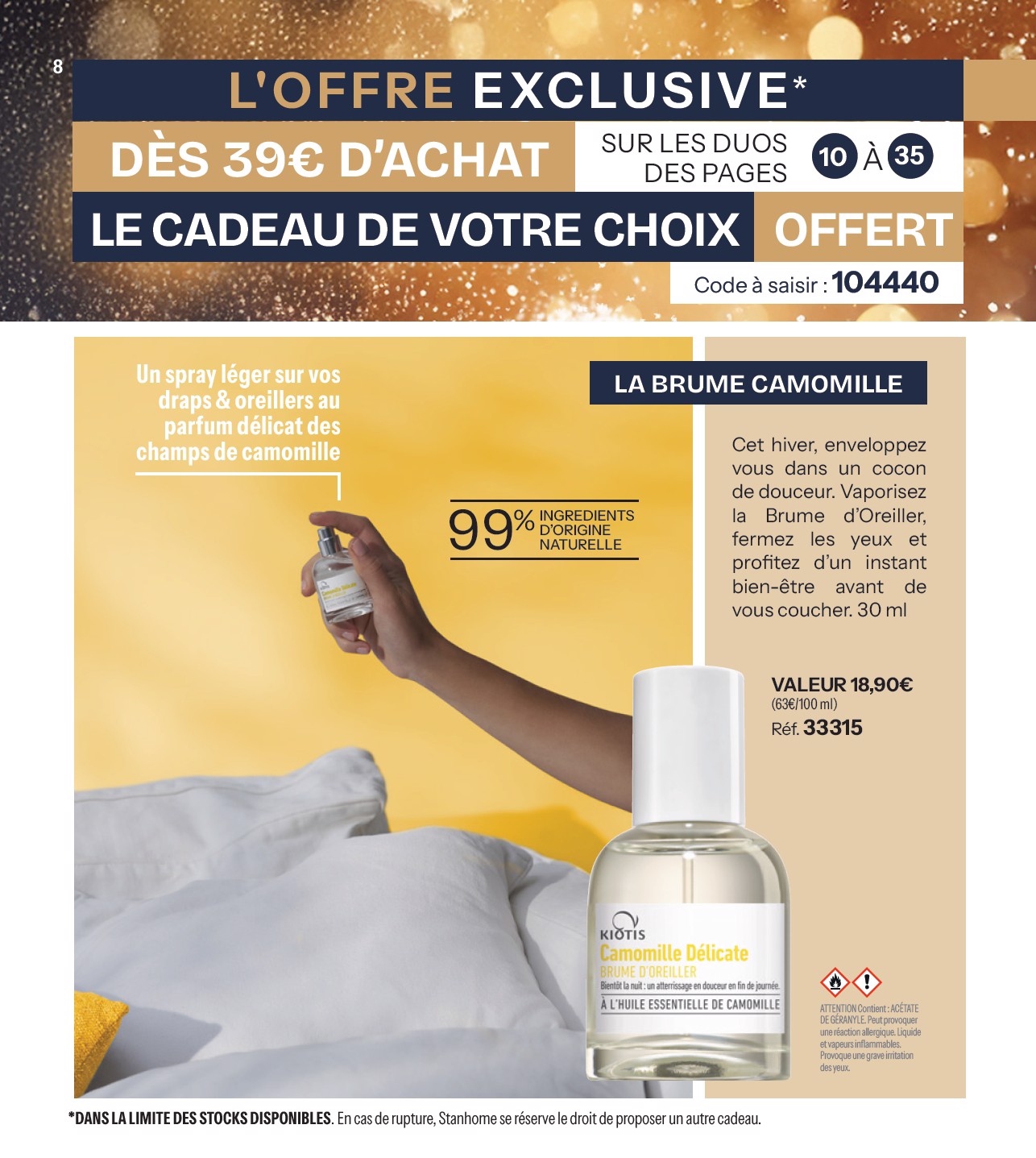stanhome - Catalogue Stanhome valable du 01/12 au 28/12 - page: 8