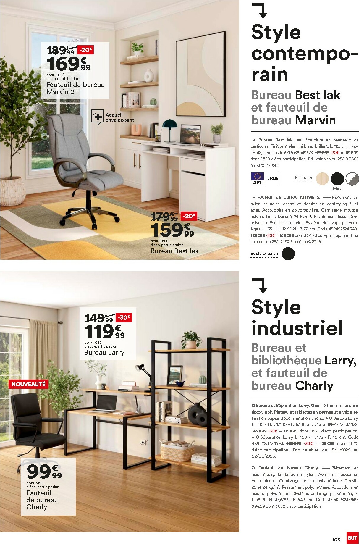 but - Catalogue But - Guide Literie valable du 02/12 au 23/02 - page: 105