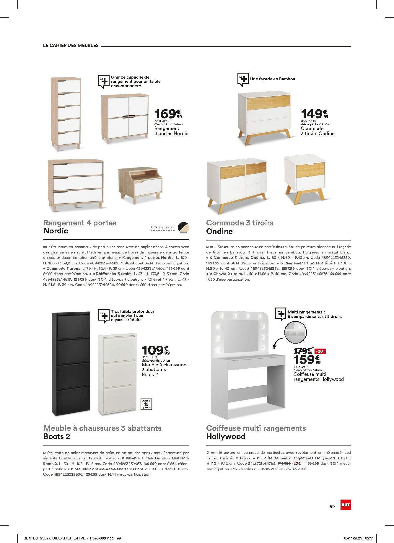 but - Catalogue But - Guide Literie valable du 02/12 au 23/02 - page: 99
