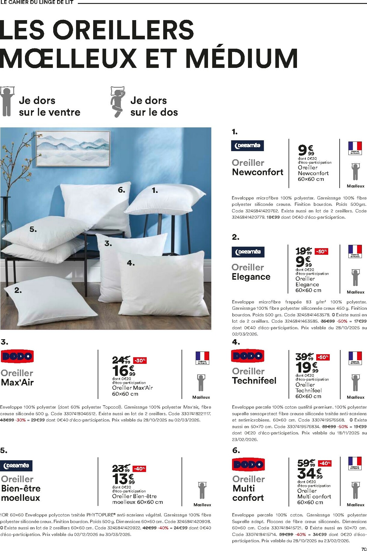 but - Catalogue But - Guide Literie valable du 02/12 au 23/02 - page: 70