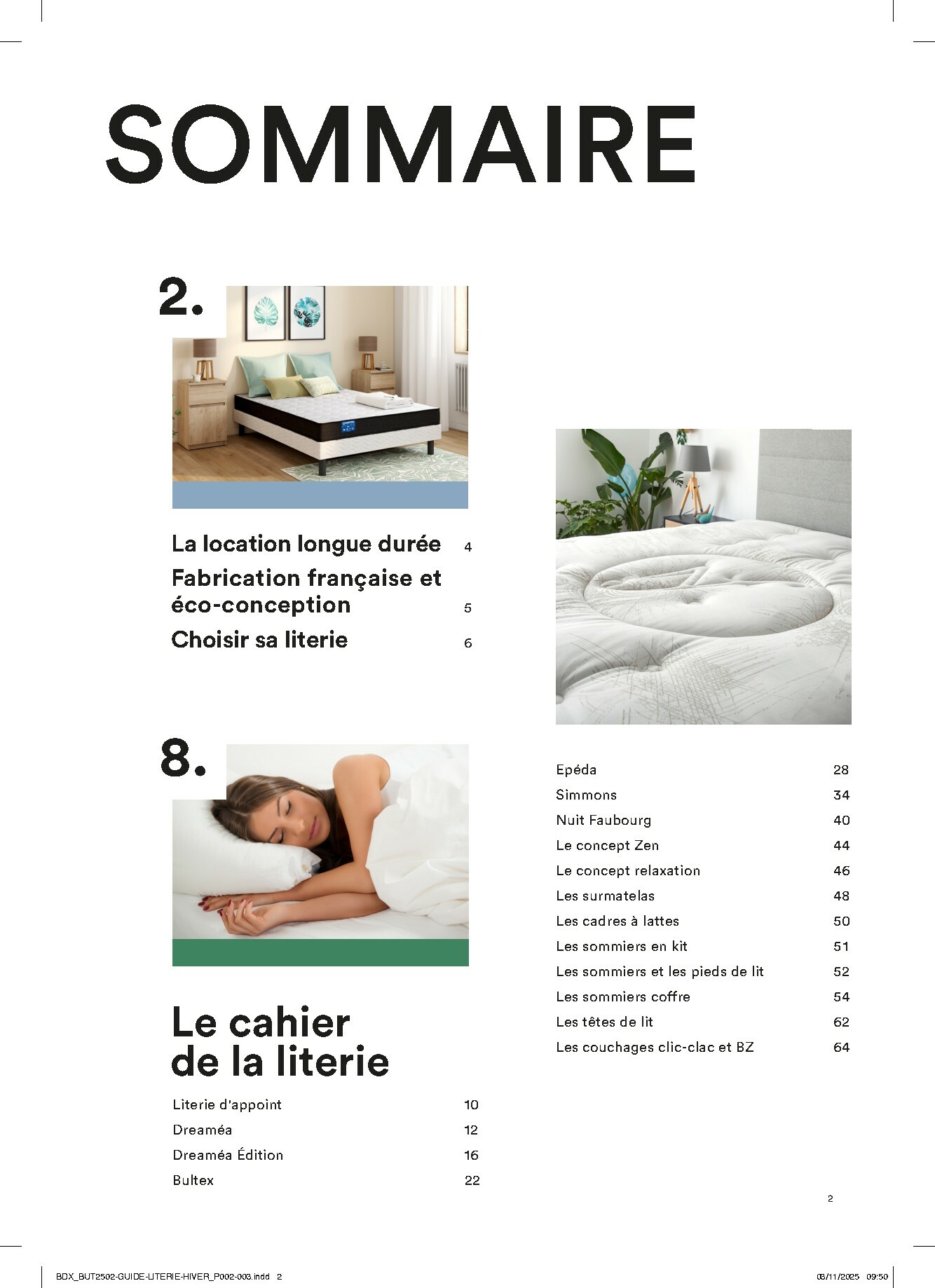 but - Catalogue But - Guide Literie valable du 02/12 au 23/02 - page: 2