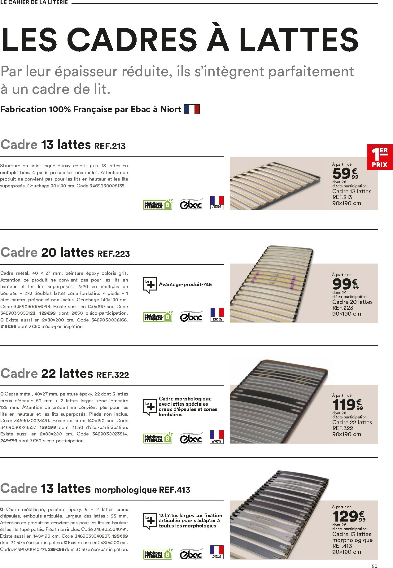 but - Catalogue But - Guide Literie valable du 02/12 au 23/02 - page: 50