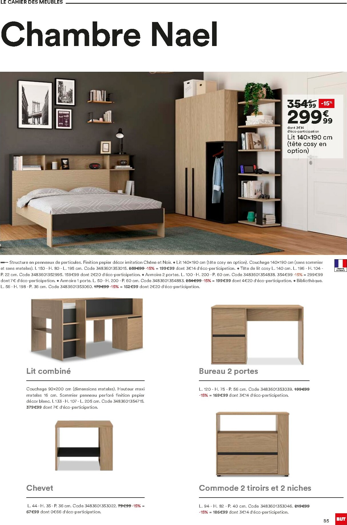 but - Catalogue But - Guide Literie valable du 02/12 au 23/02 - page: 85