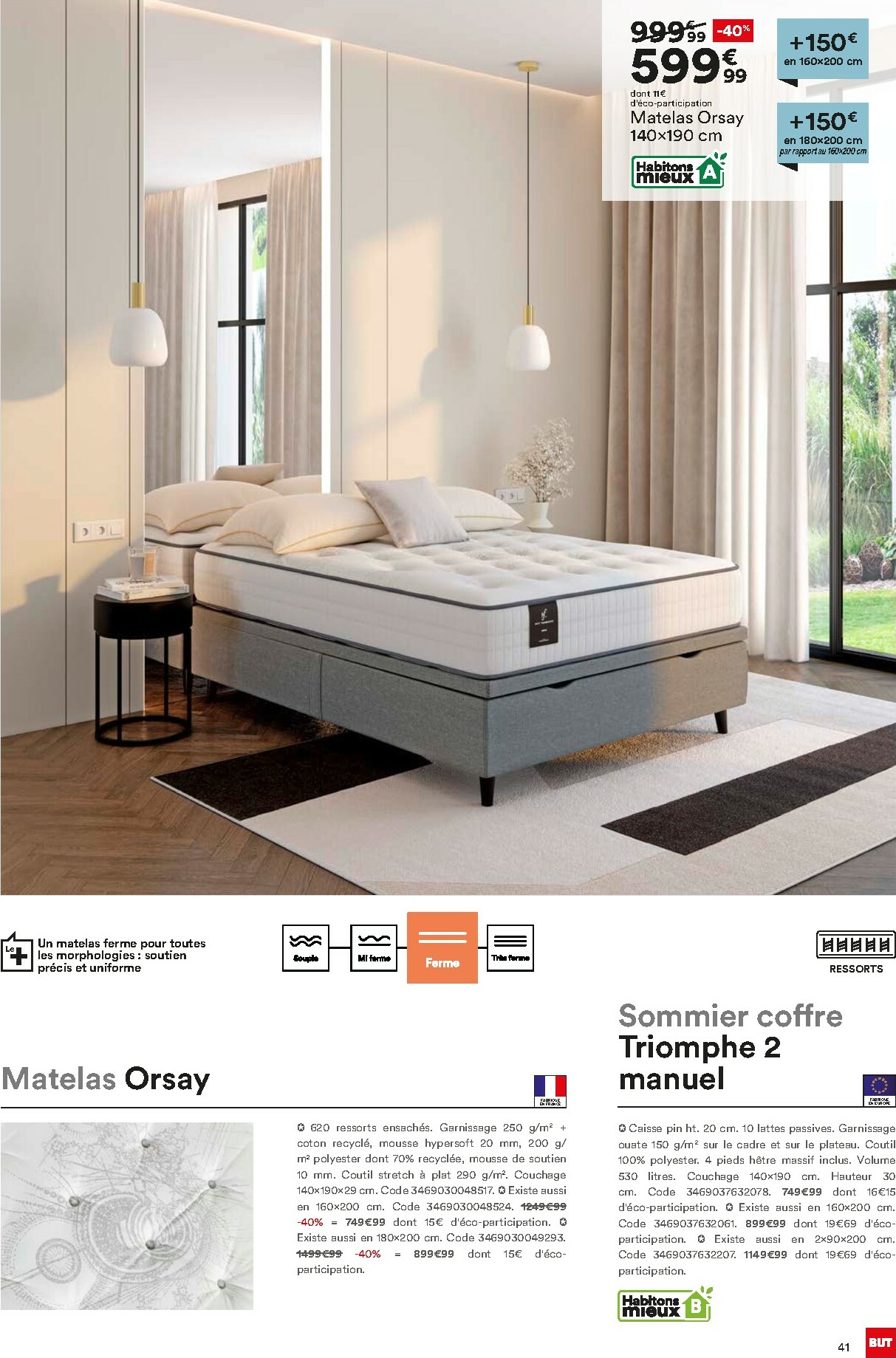 but - Catalogue But - Guide Literie valable du 02/12 au 23/02 - page: 41