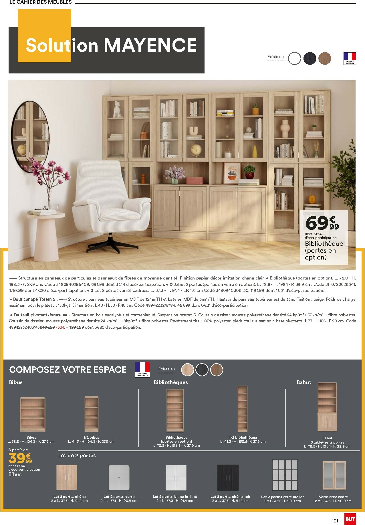 but - Catalogue But - Guide Literie valable du 02/12 au 23/02 - page: 101