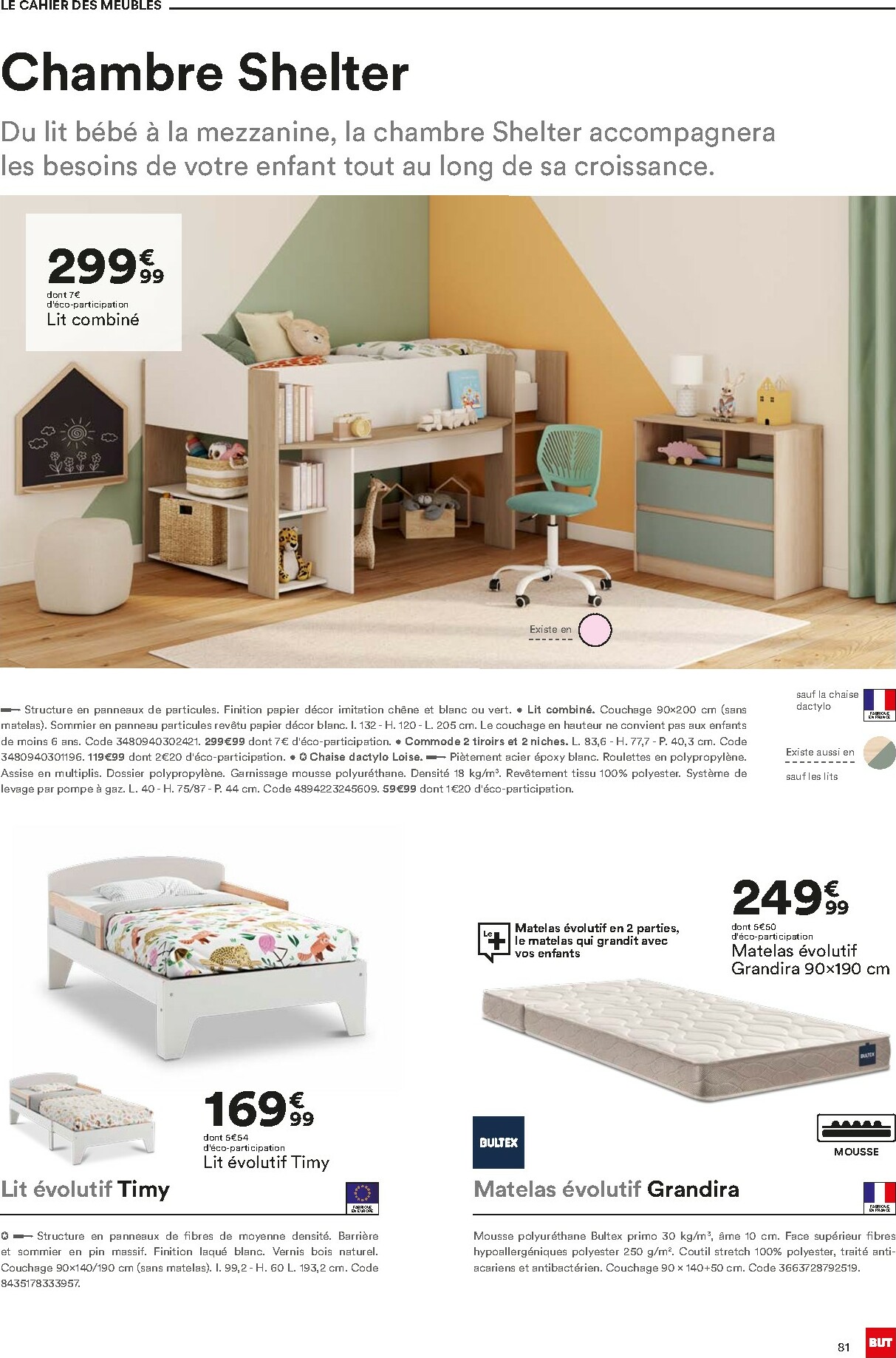 but - Catalogue But - Guide Literie valable du 02/12 au 23/02 - page: 81
