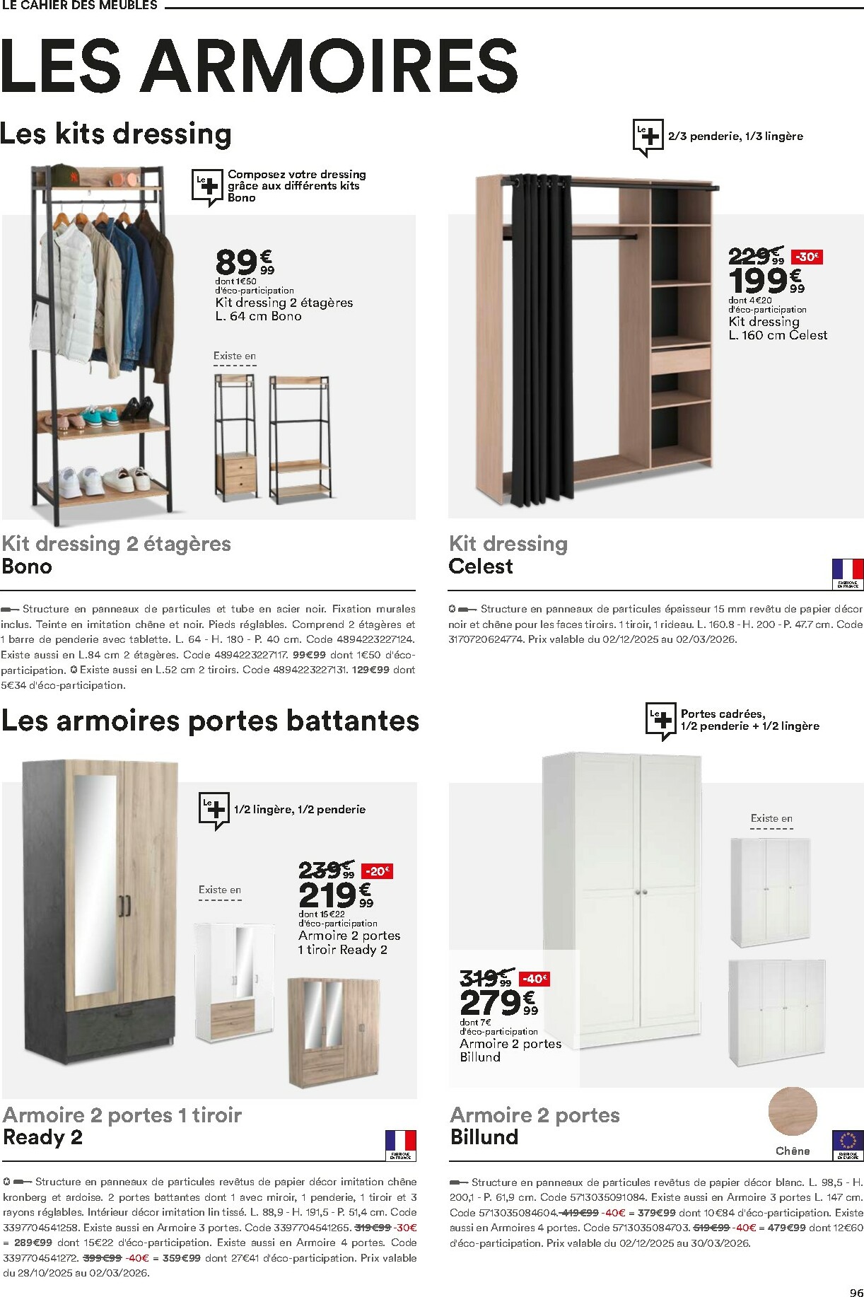 but - Catalogue But - Guide Literie valable du 02/12 au 23/02 - page: 96