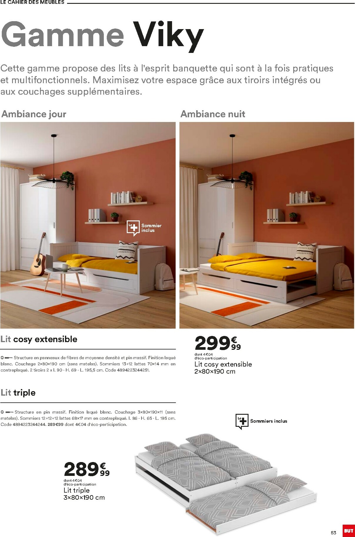 but - Catalogue But - Guide Literie valable du 02/12 au 23/02 - page: 83