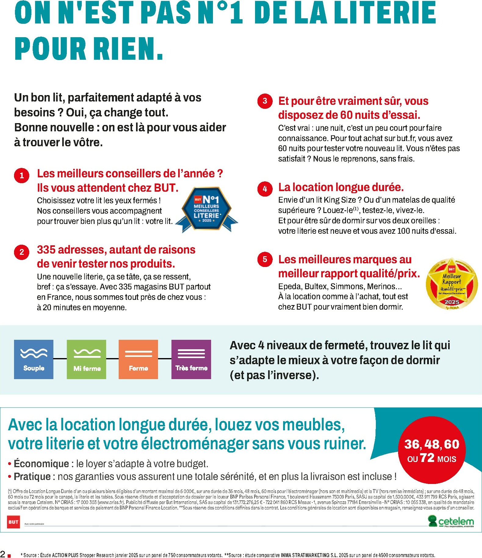 but - Catalogue But - Expert Literie valable du 23/12 au 19/01 - page: 2