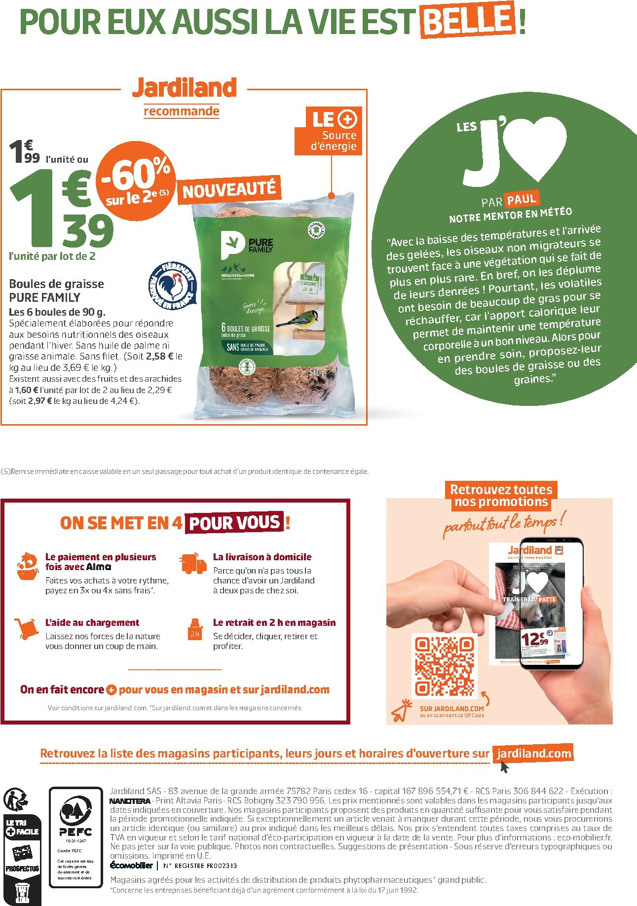 jardiland - Catalogue Jardiland valable du 05/11 au 16/11 - page: 8