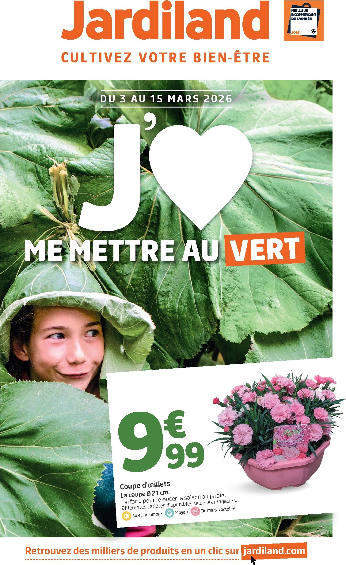 jardiland - Catalogue Jardiland valable du 03/03/2026 au 15/03/2026