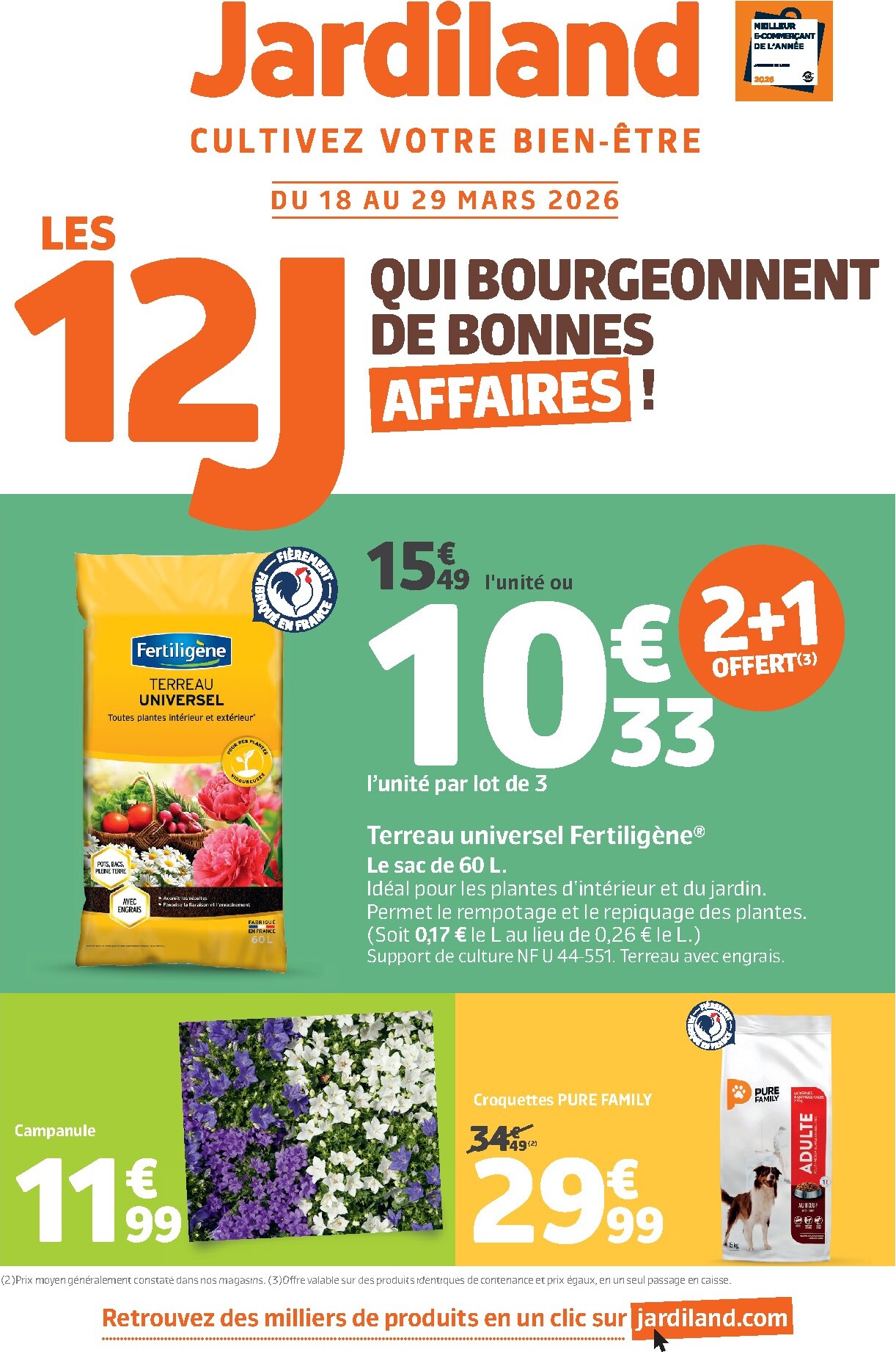 jardiland - Catalogue Jardiland valable du 18/03/2026 au 29/03/2026
