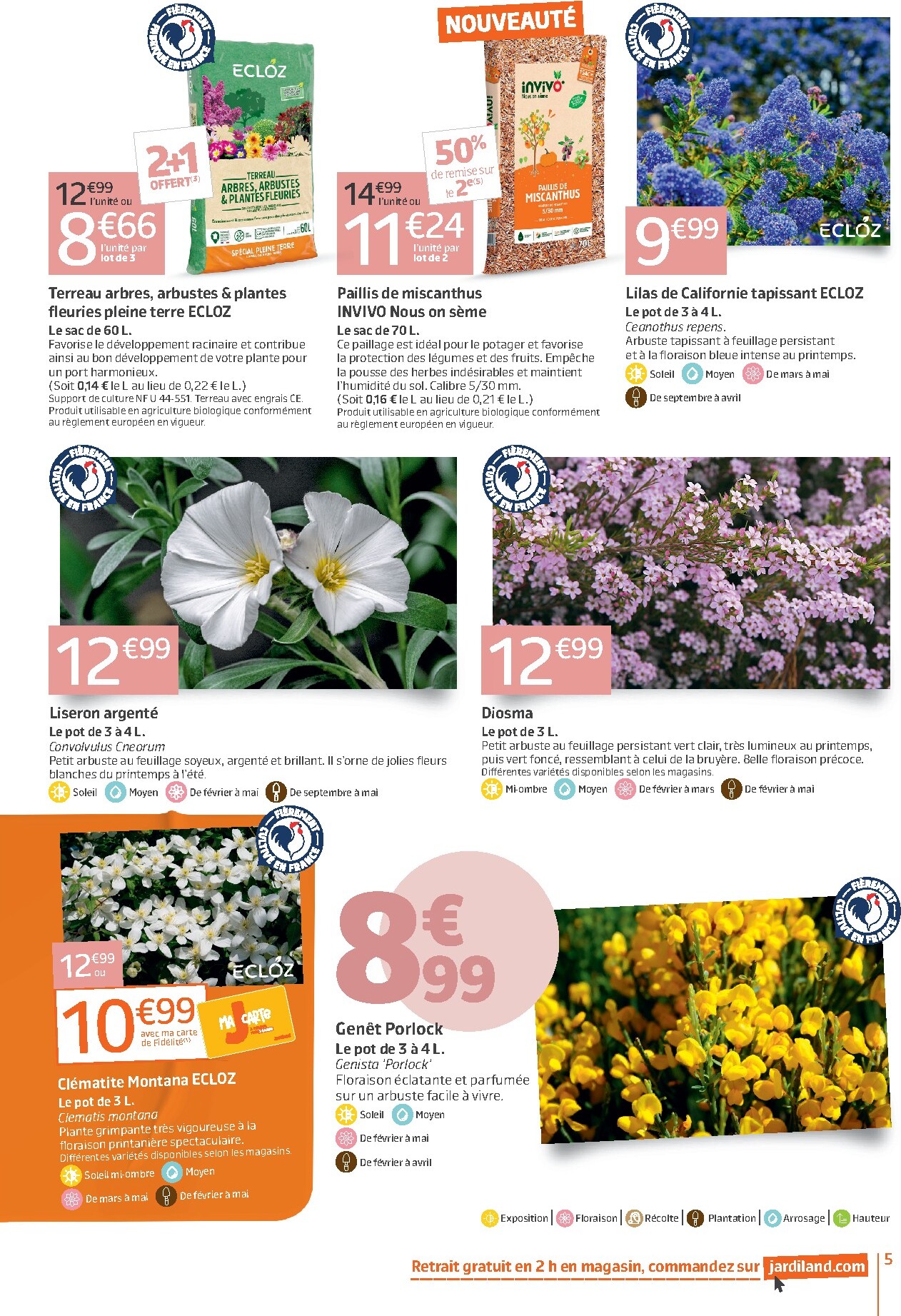 jardiland - Catalogue Jardiland valable du 18/03/2026 au 29/03/2026 - page: 5