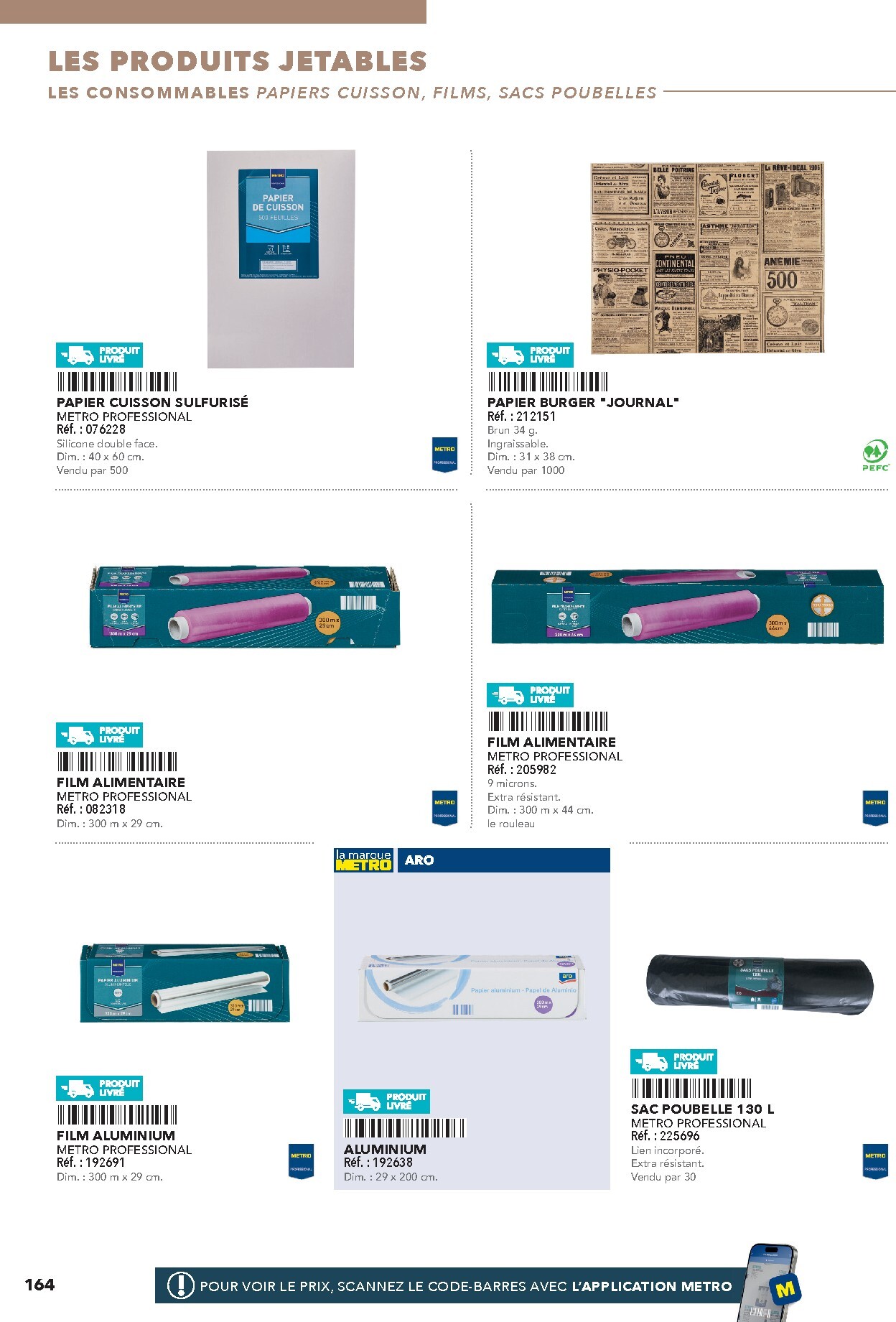 metro - Current Metro - #Restauration rapide leaflet valid from de jeudi 16/04/2026 to de jeudi 31/12/2026 - page: 164