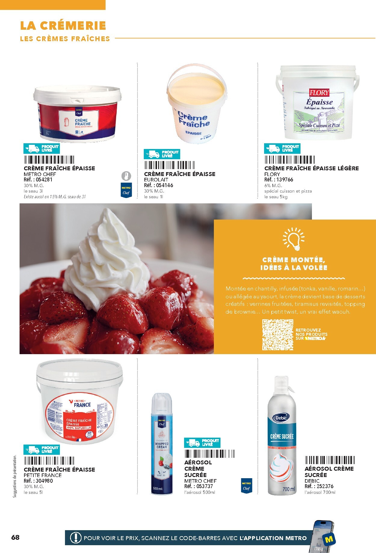 metro - Current Metro - #Restauration rapide leaflet valid from de jeudi 16/04/2026 to de jeudi 31/12/2026 - page: 68