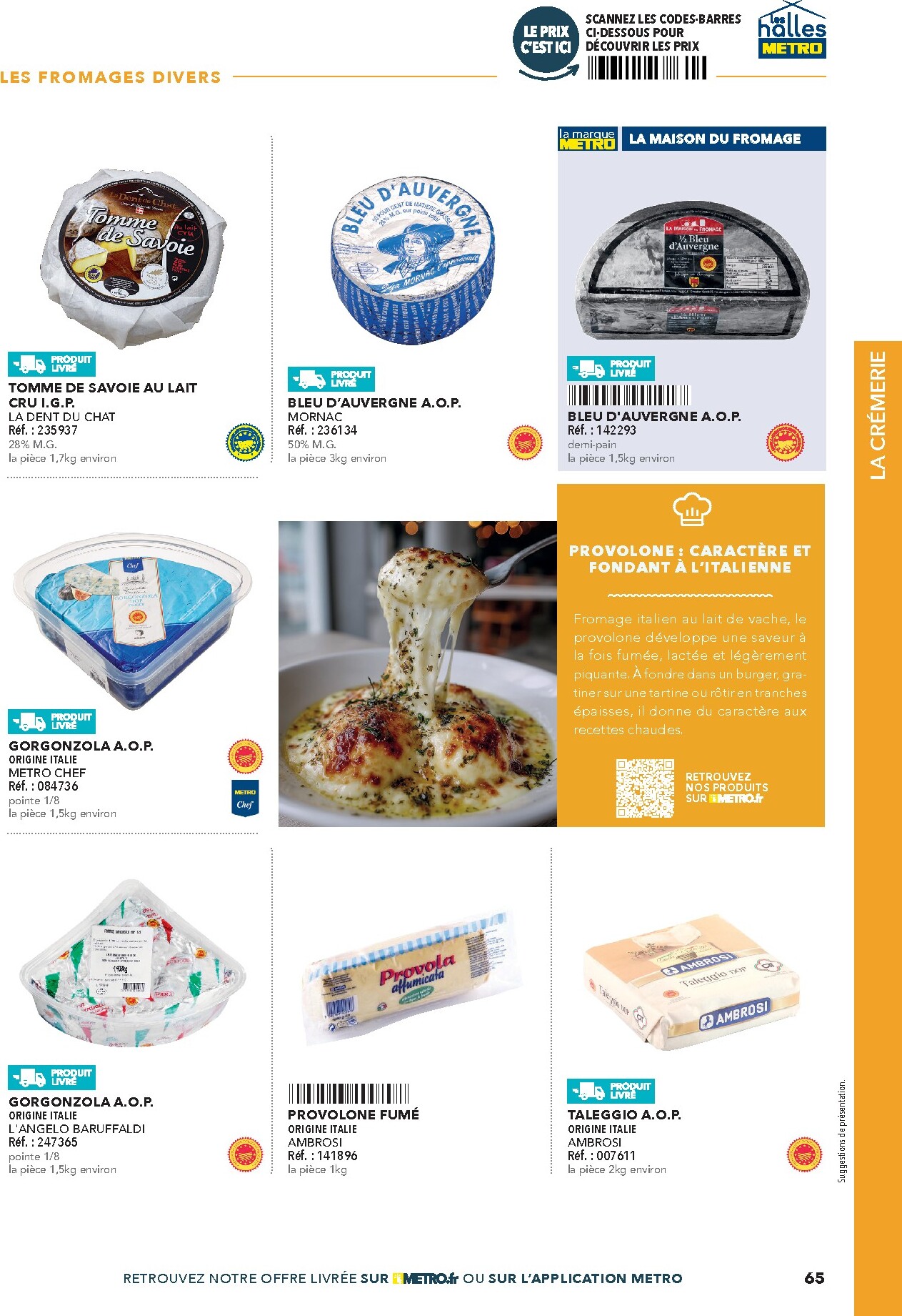 metro - Current Metro - #Restauration rapide leaflet valid from de jeudi 16/04/2026 to de jeudi 31/12/2026 - page: 65