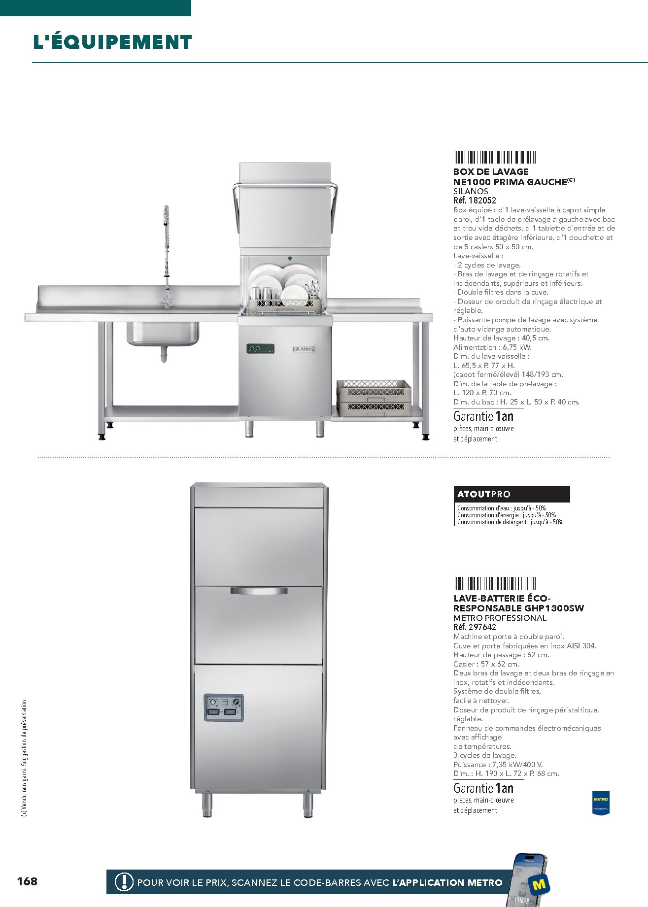 metro - Current Metro - #Restauration rapide leaflet valid from de jeudi 16/04/2026 to de jeudi 31/12/2026 - page: 168