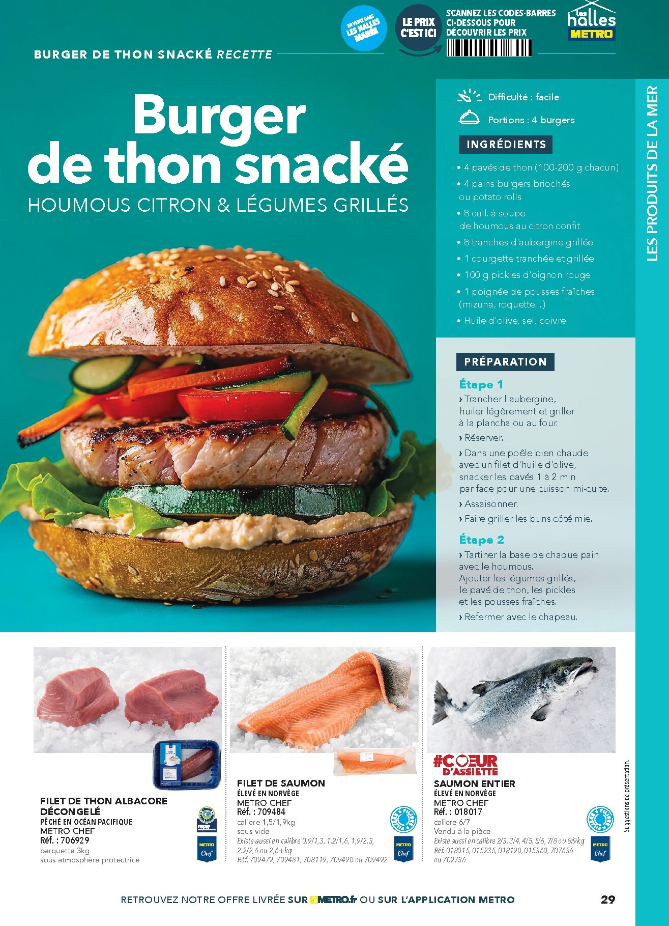 metro - Current Metro - #Restauration rapide leaflet valid from de jeudi 16/04/2026 to de jeudi 31/12/2026 - page: 29