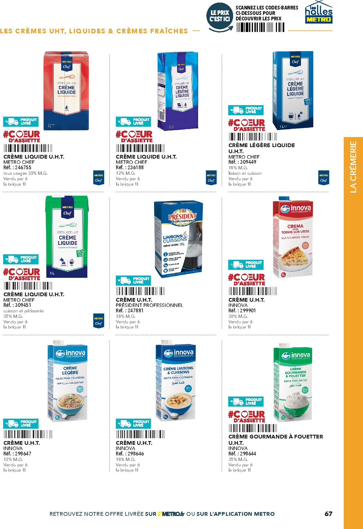metro - Current Metro - #Restauration rapide leaflet valid from de jeudi 16/04/2026 to de jeudi 31/12/2026 - page: 67