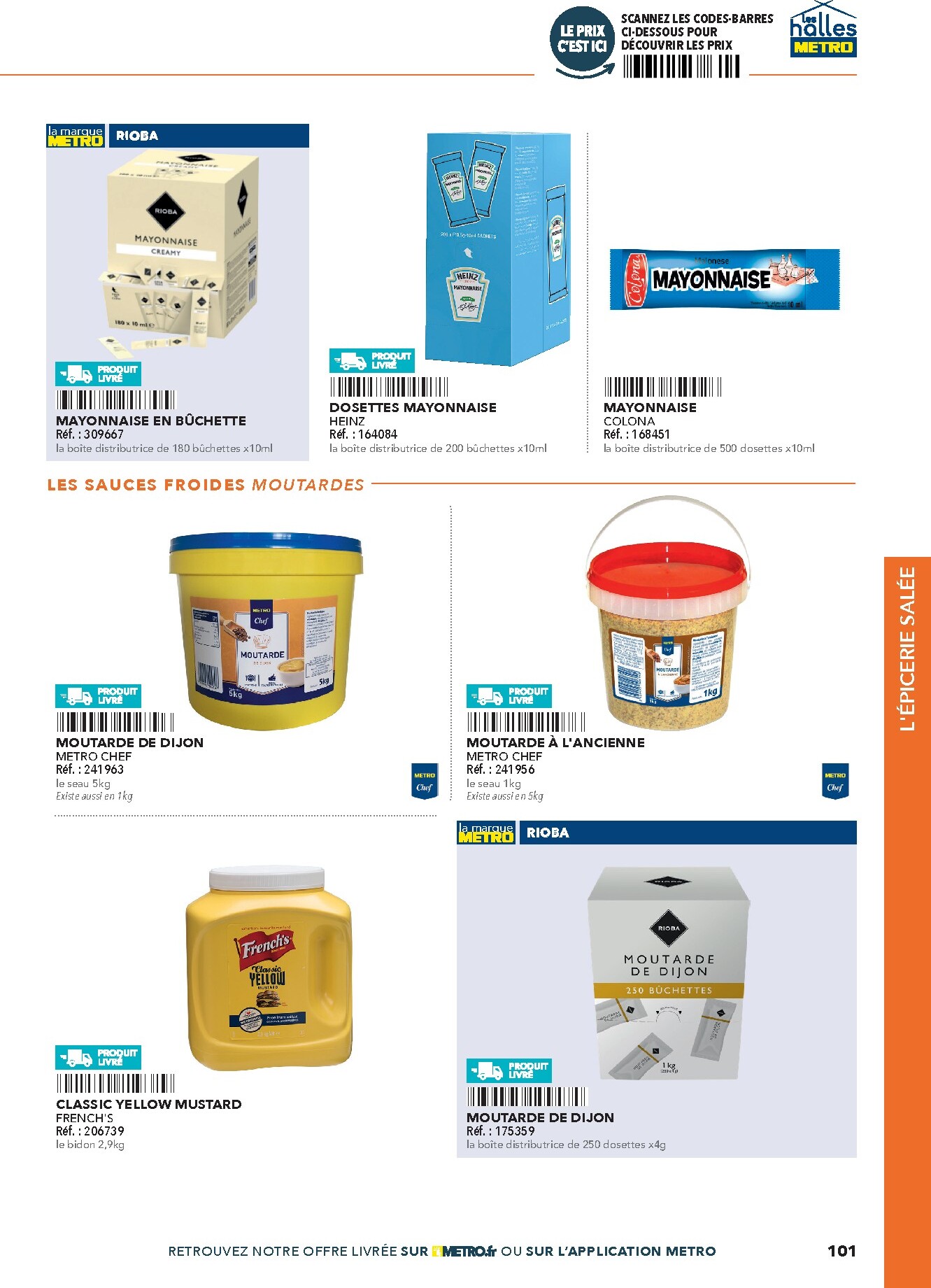 metro - Current Metro - #Restauration rapide leaflet valid from de jeudi 16/04/2026 to de jeudi 31/12/2026 - page: 101