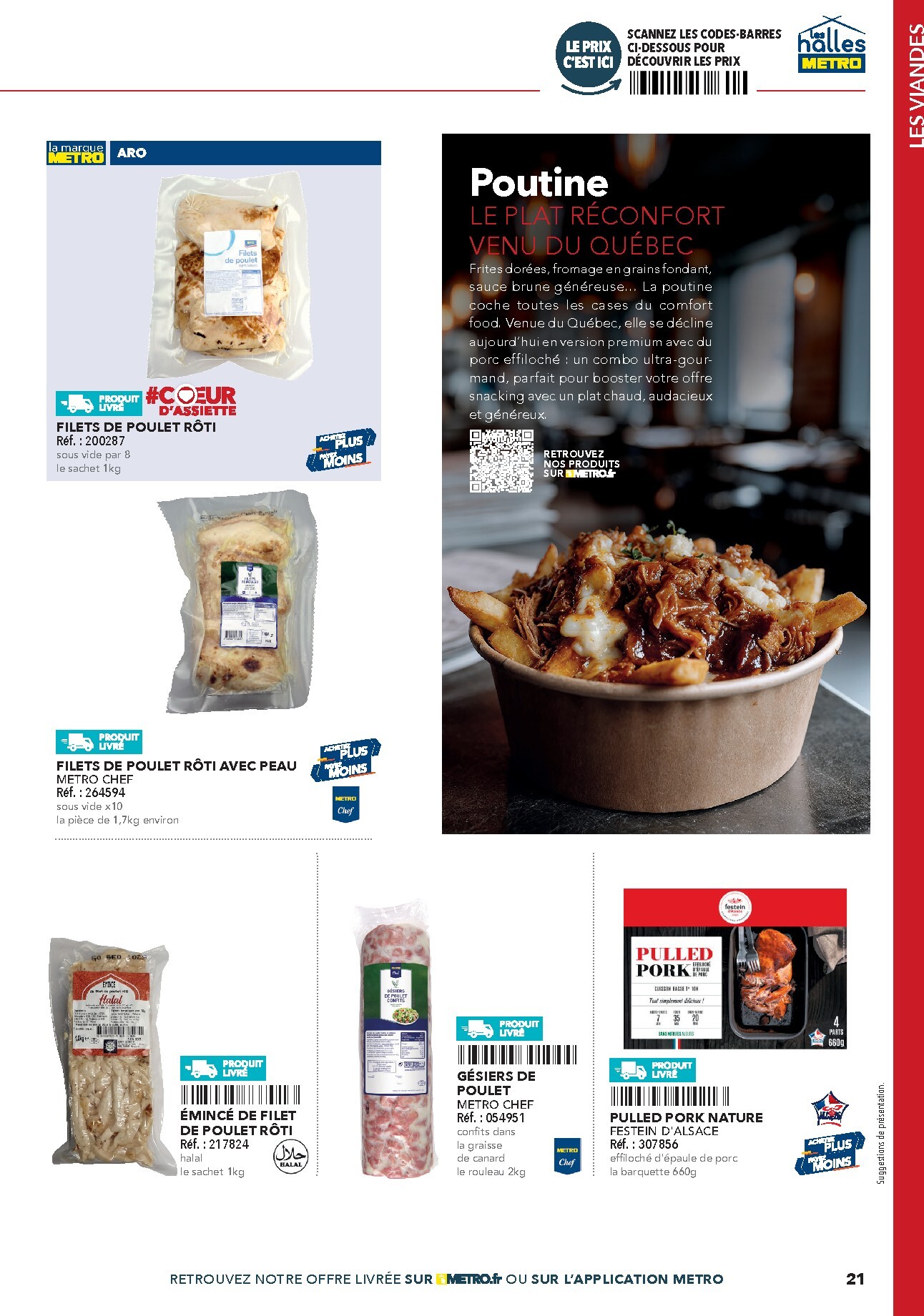 metro - Current Metro - #Restauration rapide leaflet valid from de jeudi 16/04/2026 to de jeudi 31/12/2026 - page: 21