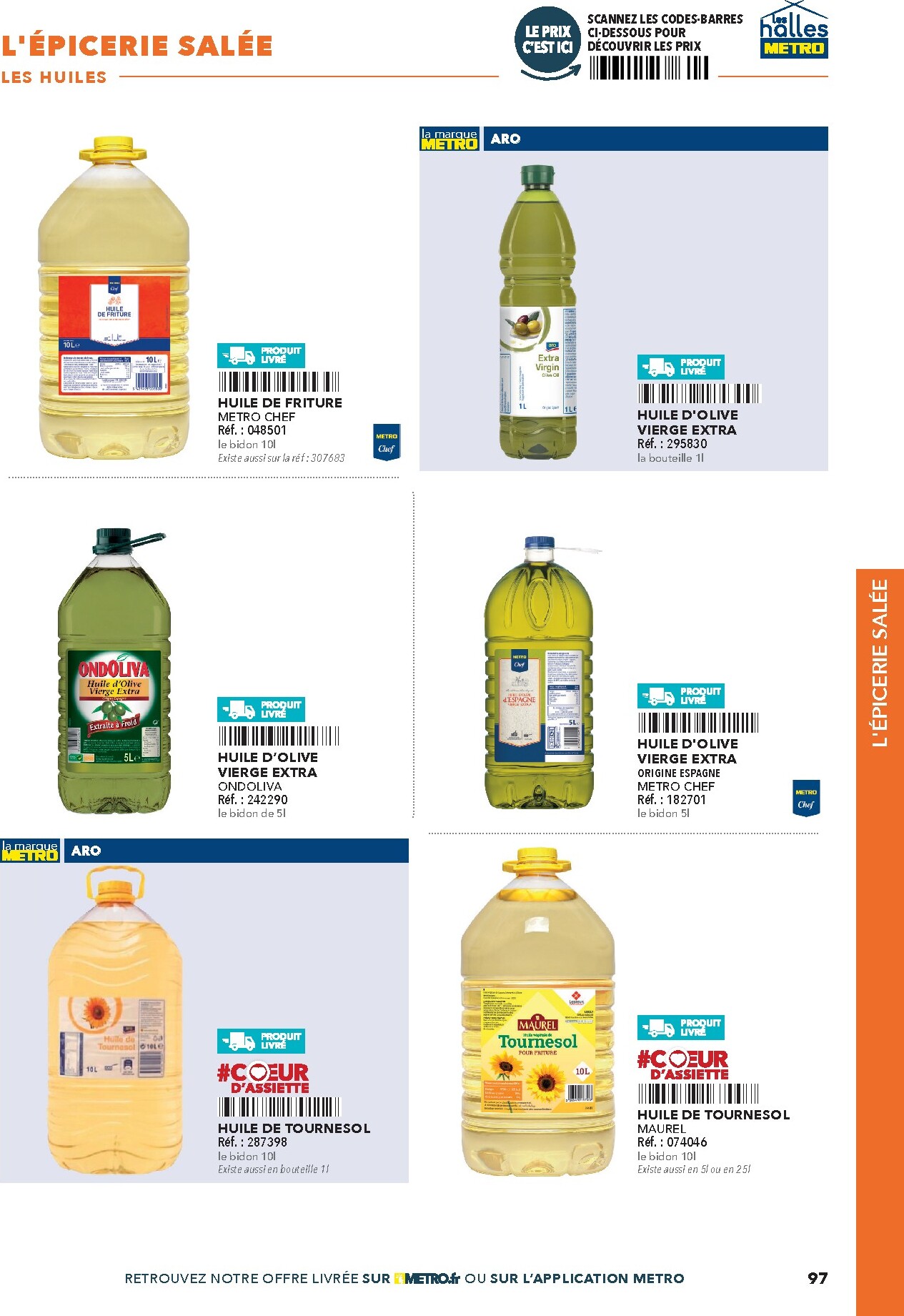 metro - Current Metro - #Restauration rapide leaflet valid from de jeudi 16/04/2026 to de jeudi 31/12/2026 - page: 97