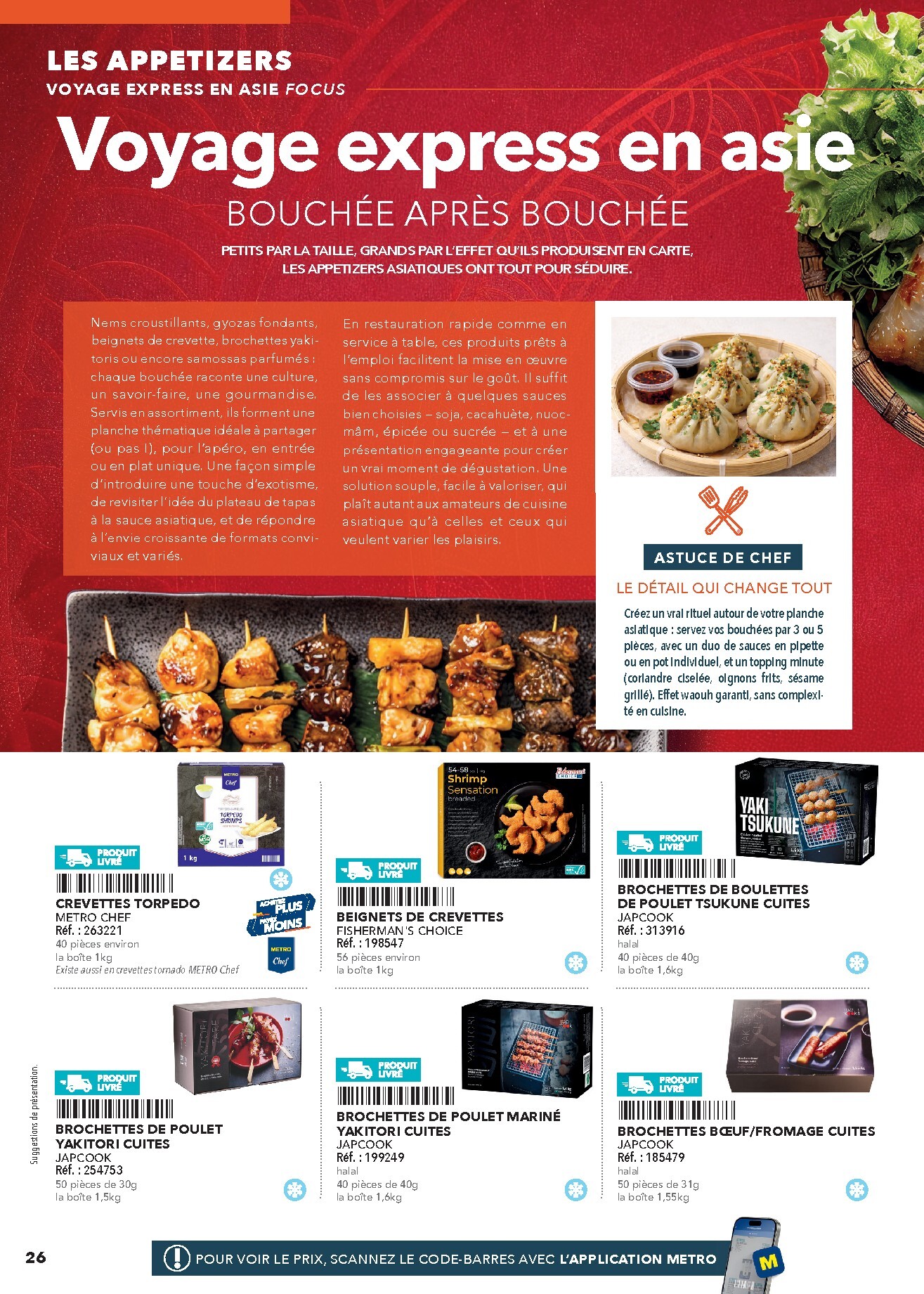 metro - Current Metro - #Restauration rapide leaflet valid from de jeudi 16/04/2026 to de jeudi 31/12/2026 - page: 26