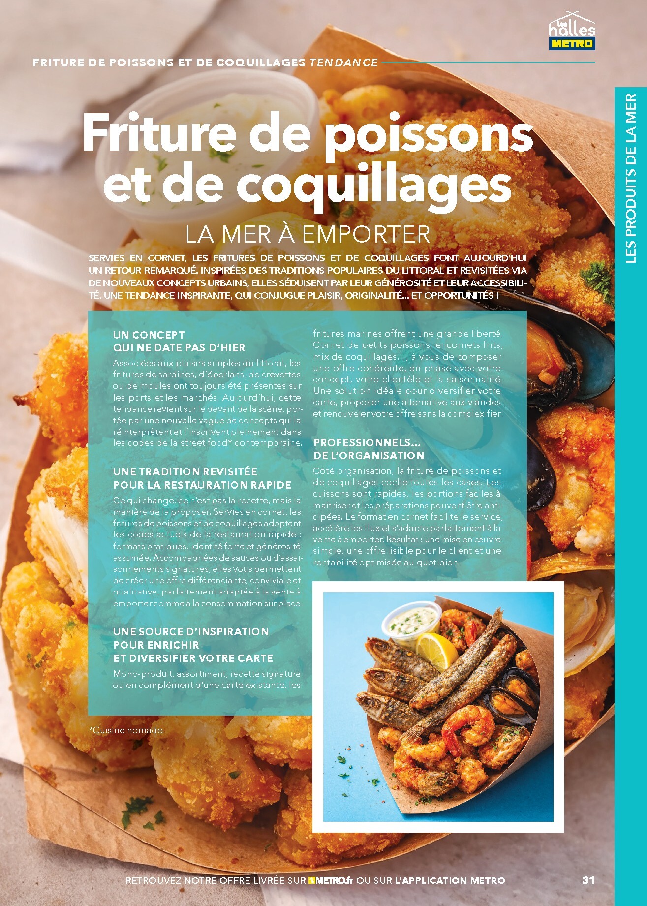 metro - Current Metro - #Restauration rapide leaflet valid from de jeudi 16/04/2026 to de jeudi 31/12/2026 - page: 31