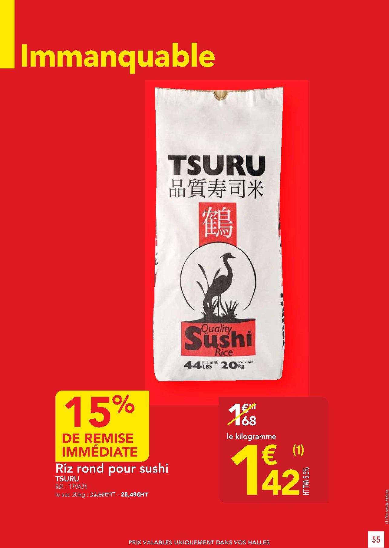 metro - Current Metro - Offres Prix & Promos Restauration leaflet valid from de jeudi 23/04/2026 to du mercredi 20/05/2026 - page: 55