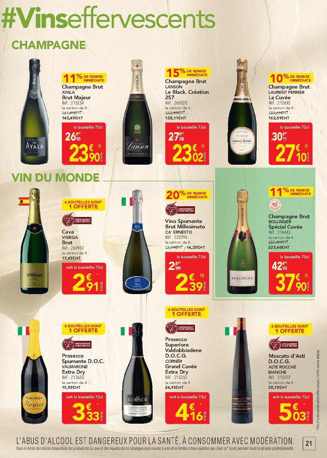 metro - Current Metro - Offres Prix & Promos Restauration leaflet valid from de jeudi 23/04/2026 to du mercredi 20/05/2026 - page: 21