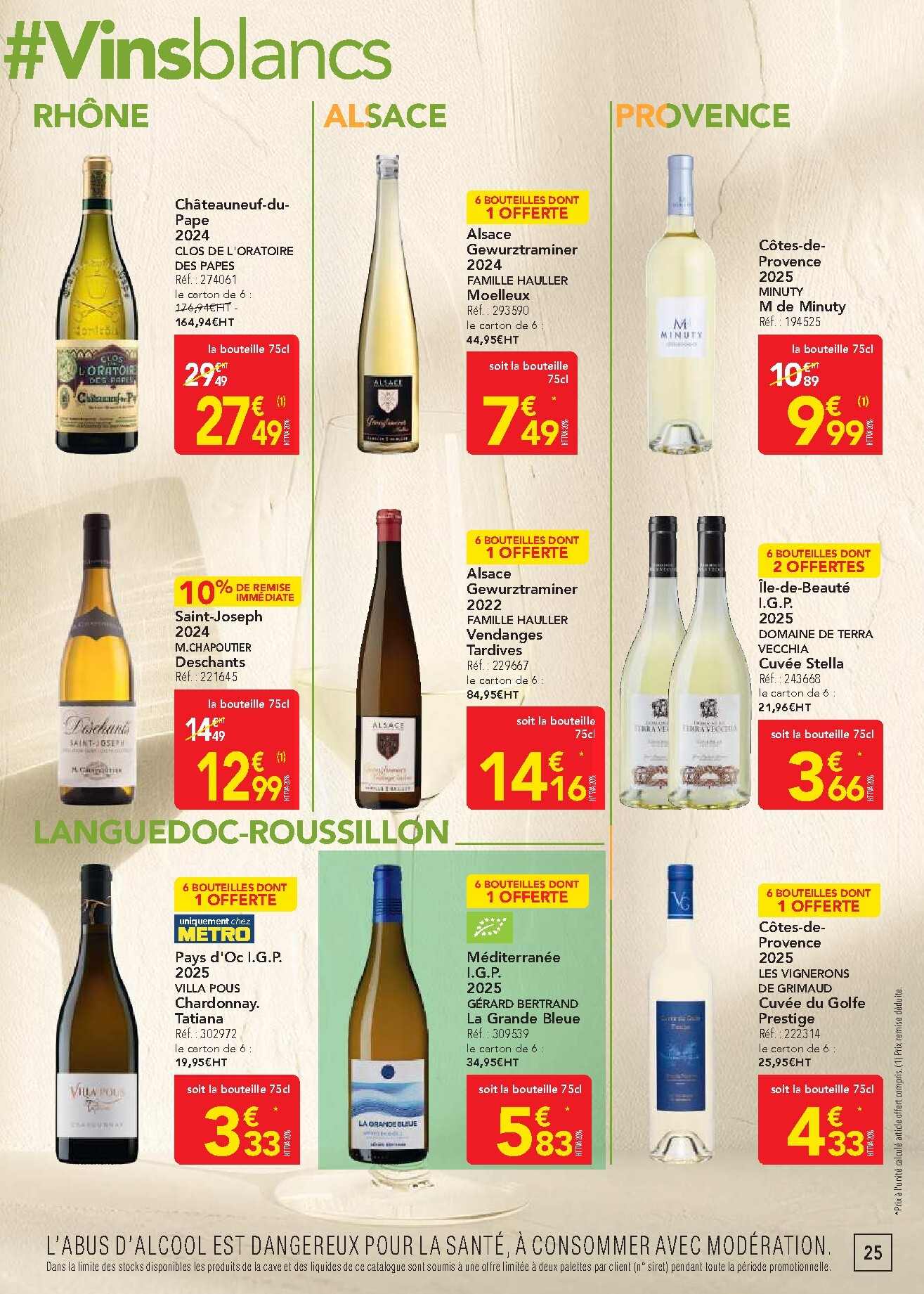 metro - Current Metro - Offres Prix & Promos Restauration leaflet valid from de jeudi 23/04/2026 to du mercredi 20/05/2026 - page: 25