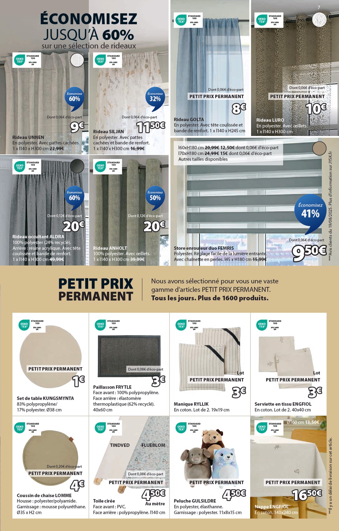 jysk - Catalogue JYSK valable du 14/10 au 01/12 - page: 7