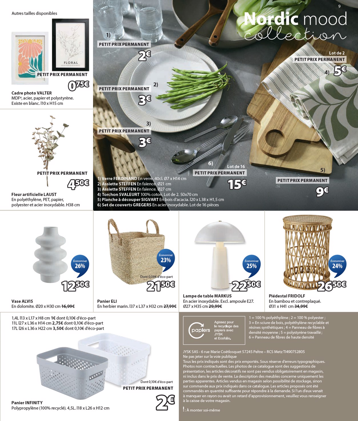 jysk - Catalogue JYSK - Offres exceptionnelles valable du 01/01 au 03/02 - page: 9