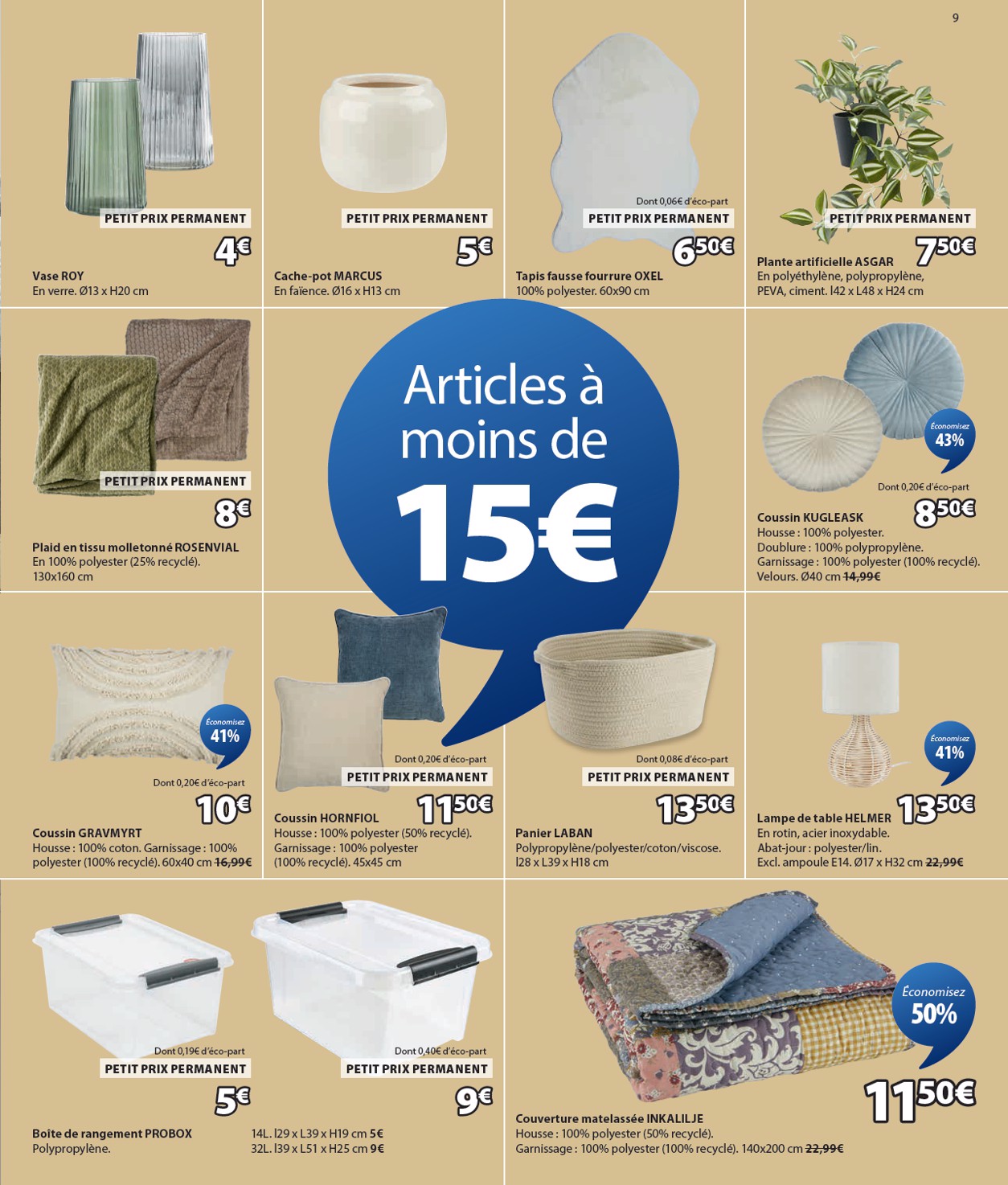 jysk - Catalogue JYSK valable du 04/02/2026 au 16/03/2026 - page: 9