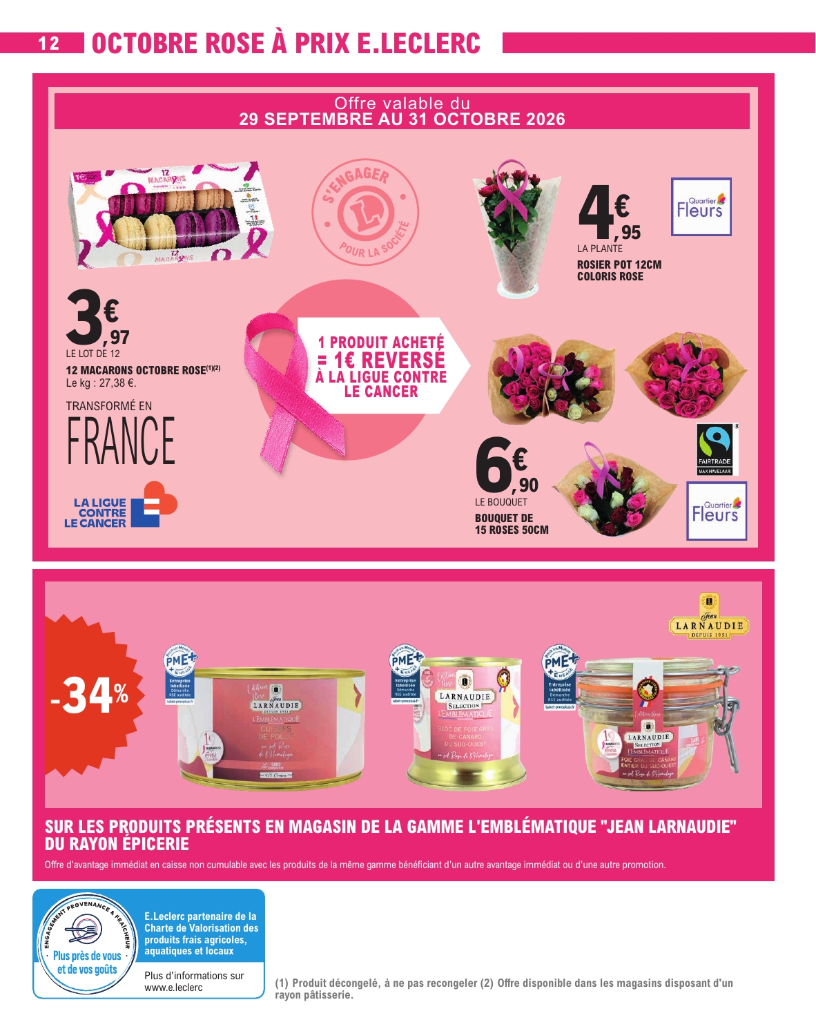 e-leclerc - Flyer E.Leclerc pour la semaine prochaine du du mardi 29/09/2026 au du samedi 10/10/2026 - page: 12