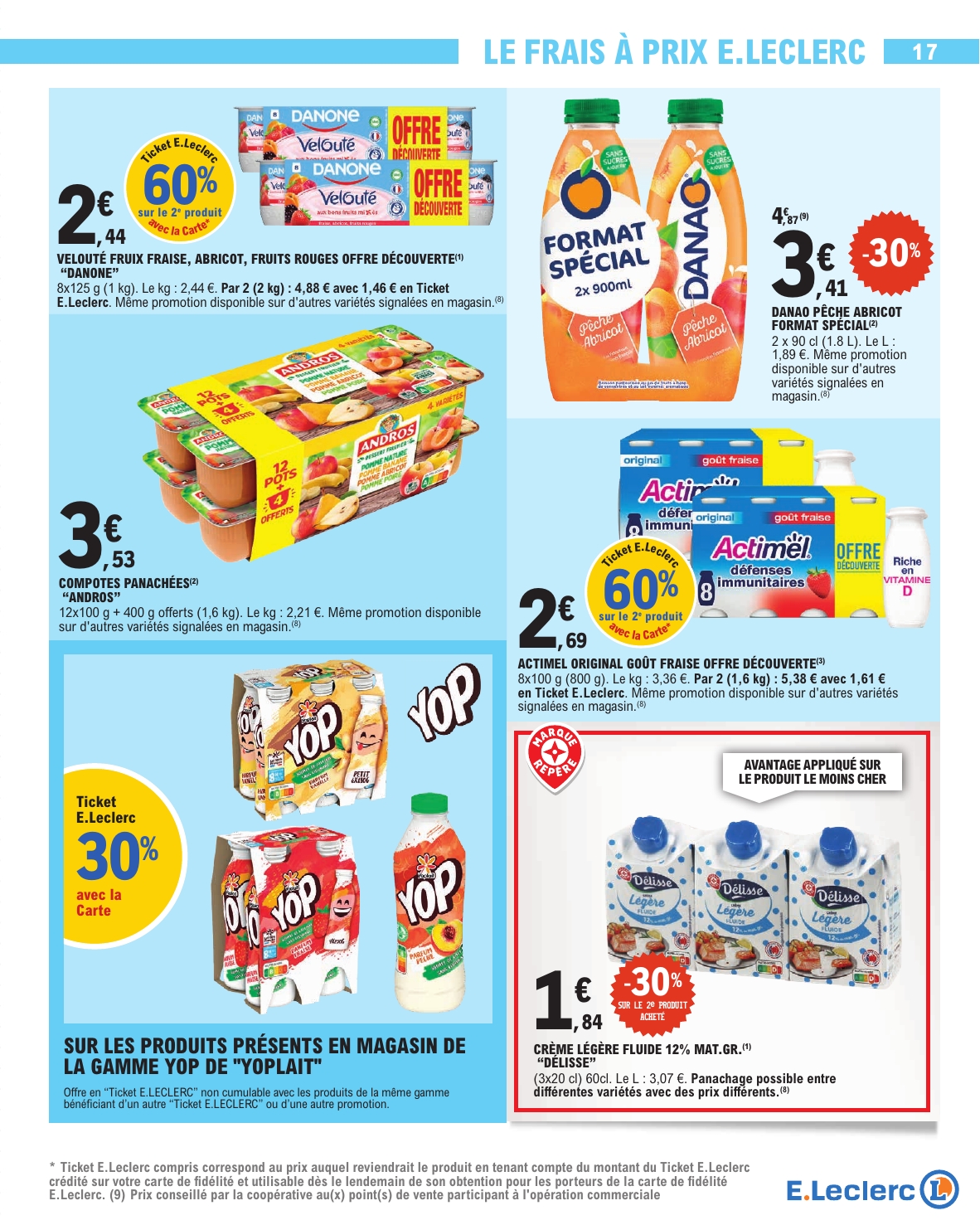 e-leclerc - Flyer E.Leclerc - Nos promos du moment pour la semaine prochaine du du mardi 13/10/2026 au du samedi 24/10/2026 - page: 17