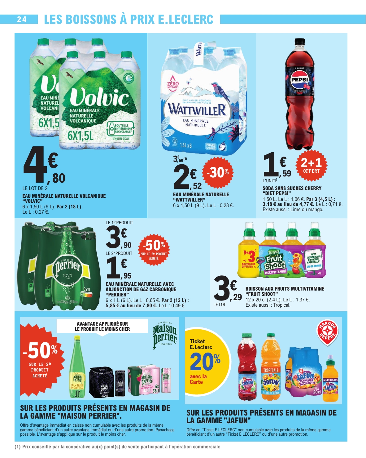 e-leclerc - Flyer E.Leclerc - Nos promos du moment pour la semaine prochaine du du mardi 13/10/2026 au du samedi 24/10/2026 - page: 24
