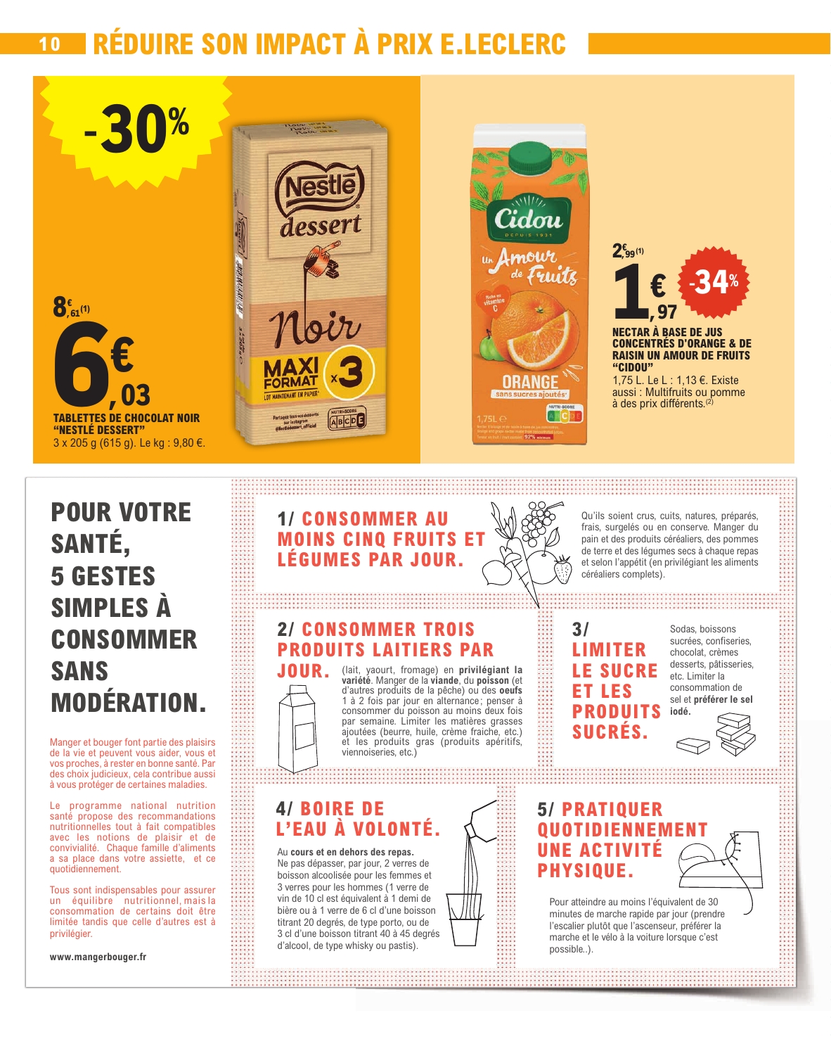 e-leclerc - Flyer E.Leclerc - Nos promos du moment pour la semaine prochaine du du mardi 13/10/2026 au du samedi 24/10/2026 - page: 10