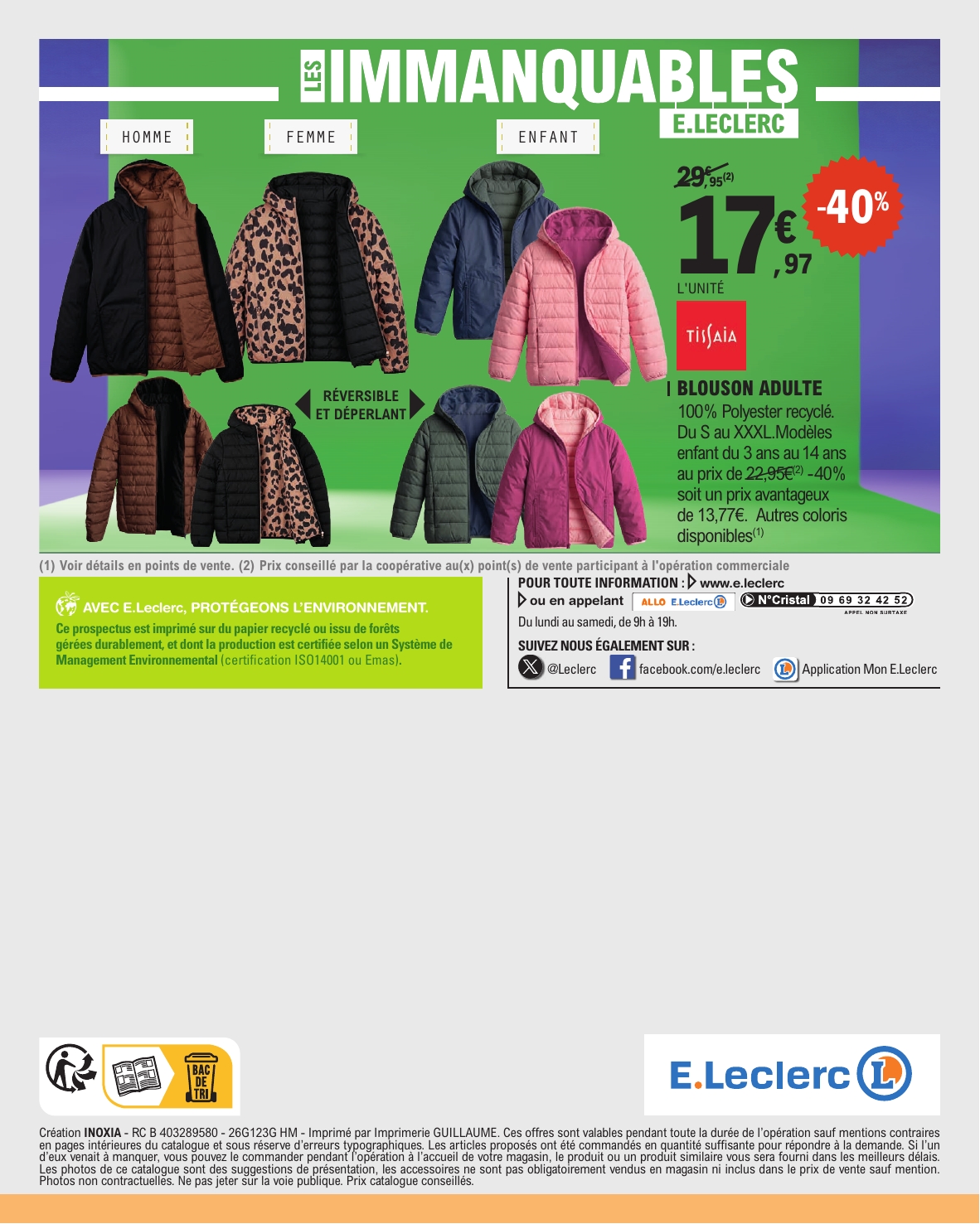 e-leclerc - Flyer E.Leclerc - Nos promos du moment pour la semaine prochaine du du mardi 13/10/2026 au du samedi 24/10/2026 - page: 48