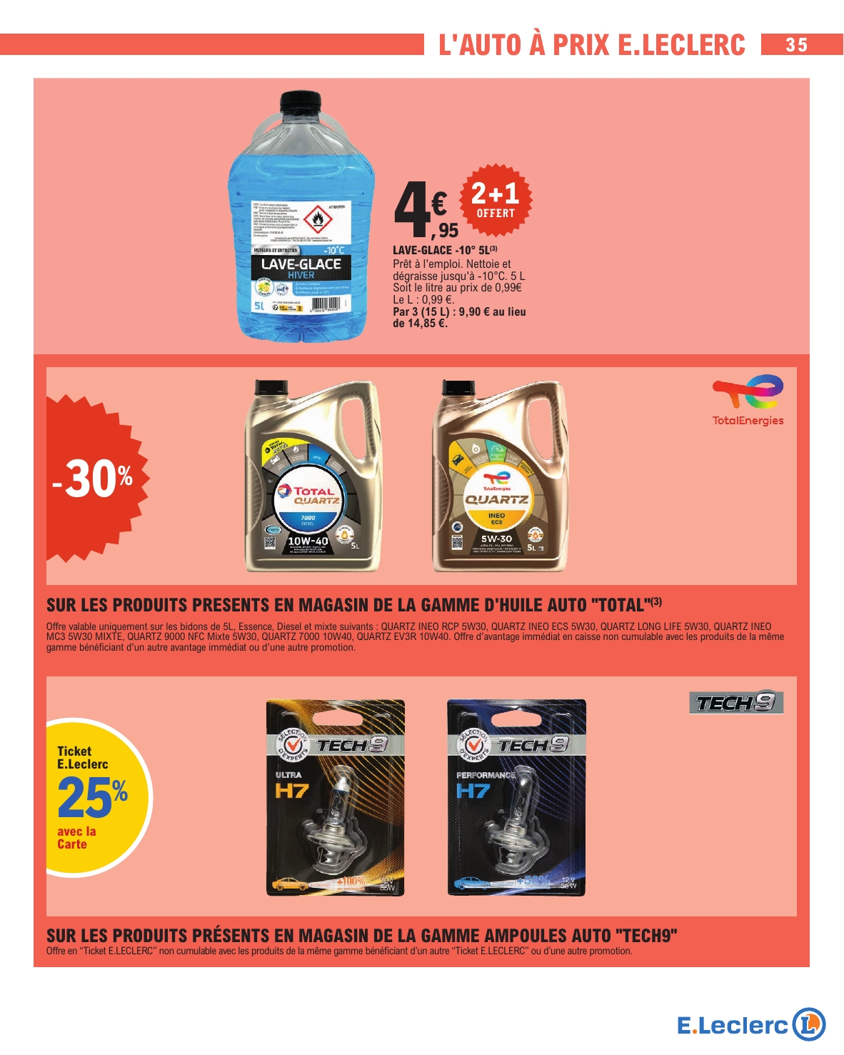e-leclerc - Flyer E.Leclerc - Nos promos du moment pour la semaine prochaine du du mardi 13/10/2026 au du samedi 24/10/2026 - page: 35