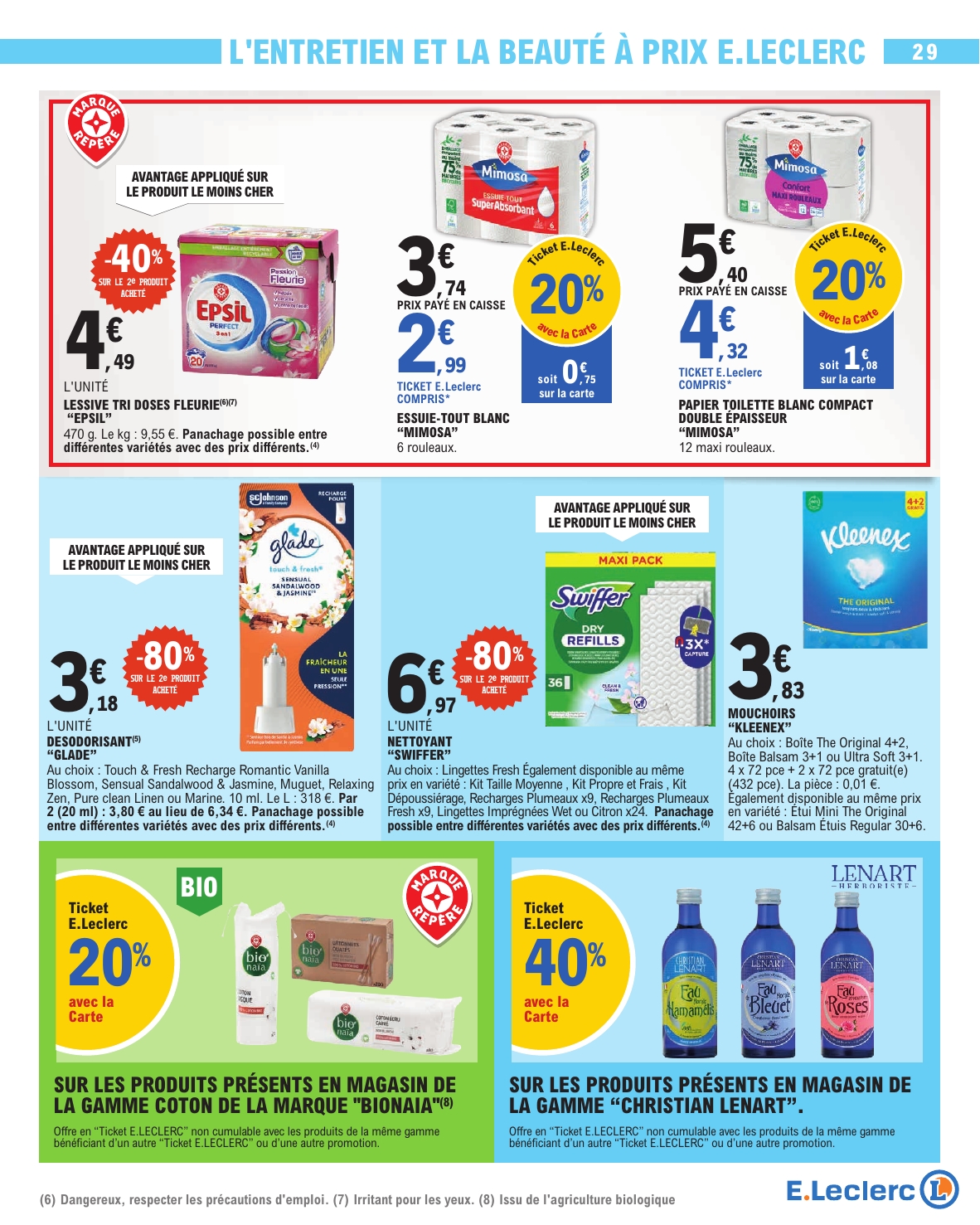 e-leclerc - Flyer E.Leclerc - Nos promos du moment pour la semaine prochaine du du mardi 13/10/2026 au du samedi 24/10/2026 - page: 29