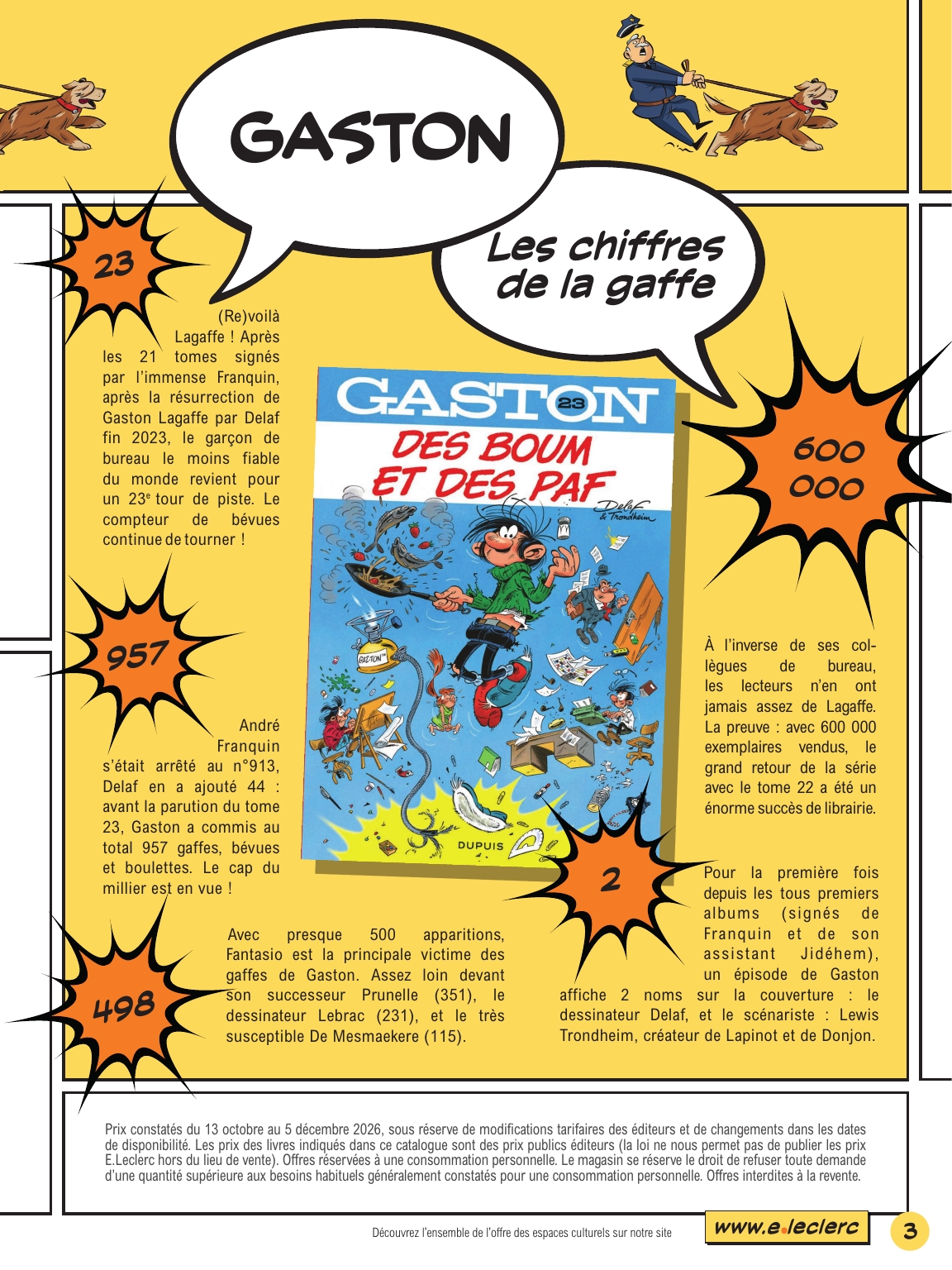 e-leclerc - Flyer E.Leclerc - Les BD à ne pas manquer pour la semaine prochaine du du mardi 13/10/2026 au du samedi 05/12/2026 - page: 3