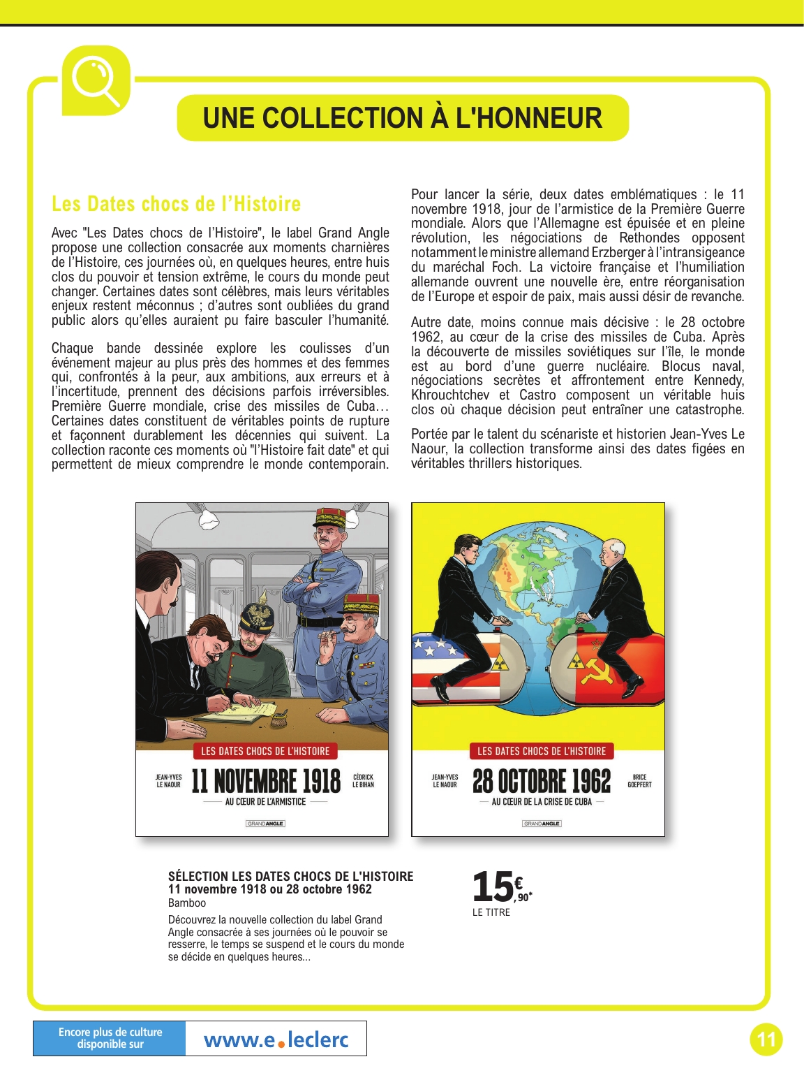 e-leclerc - Flyer E.Leclerc - Les BD à ne pas manquer pour la semaine prochaine du du mardi 13/10/2026 au du samedi 05/12/2026 - page: 11