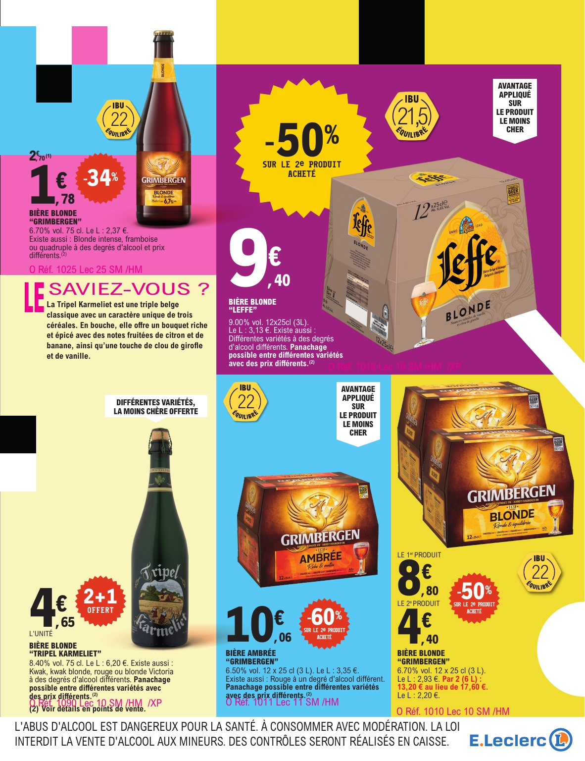 e-leclerc - Flyer E.Leclerc - Foire à la bière pour la semaine prochaine du du mardi 13/10/2026 au du samedi 24/10/2026 - page: 5