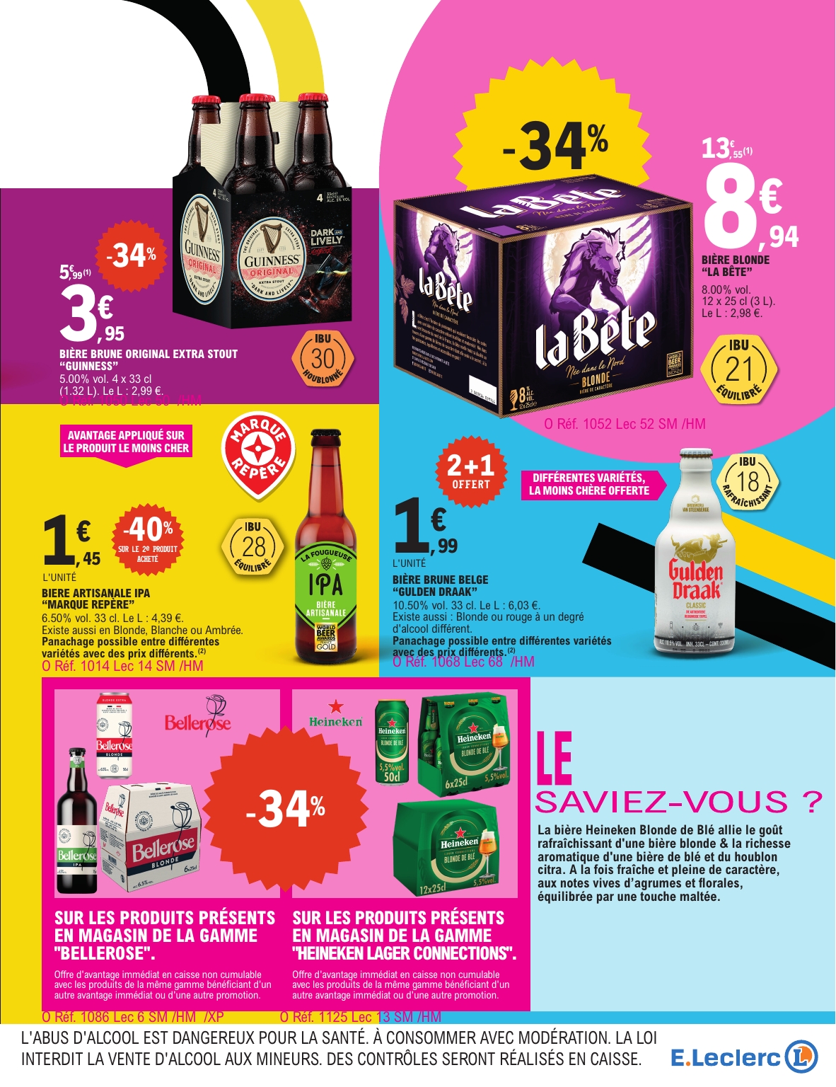 e-leclerc - Flyer E.Leclerc - Foire à la bière pour la semaine prochaine du du mardi 13/10/2026 au du samedi 24/10/2026 - page: 13