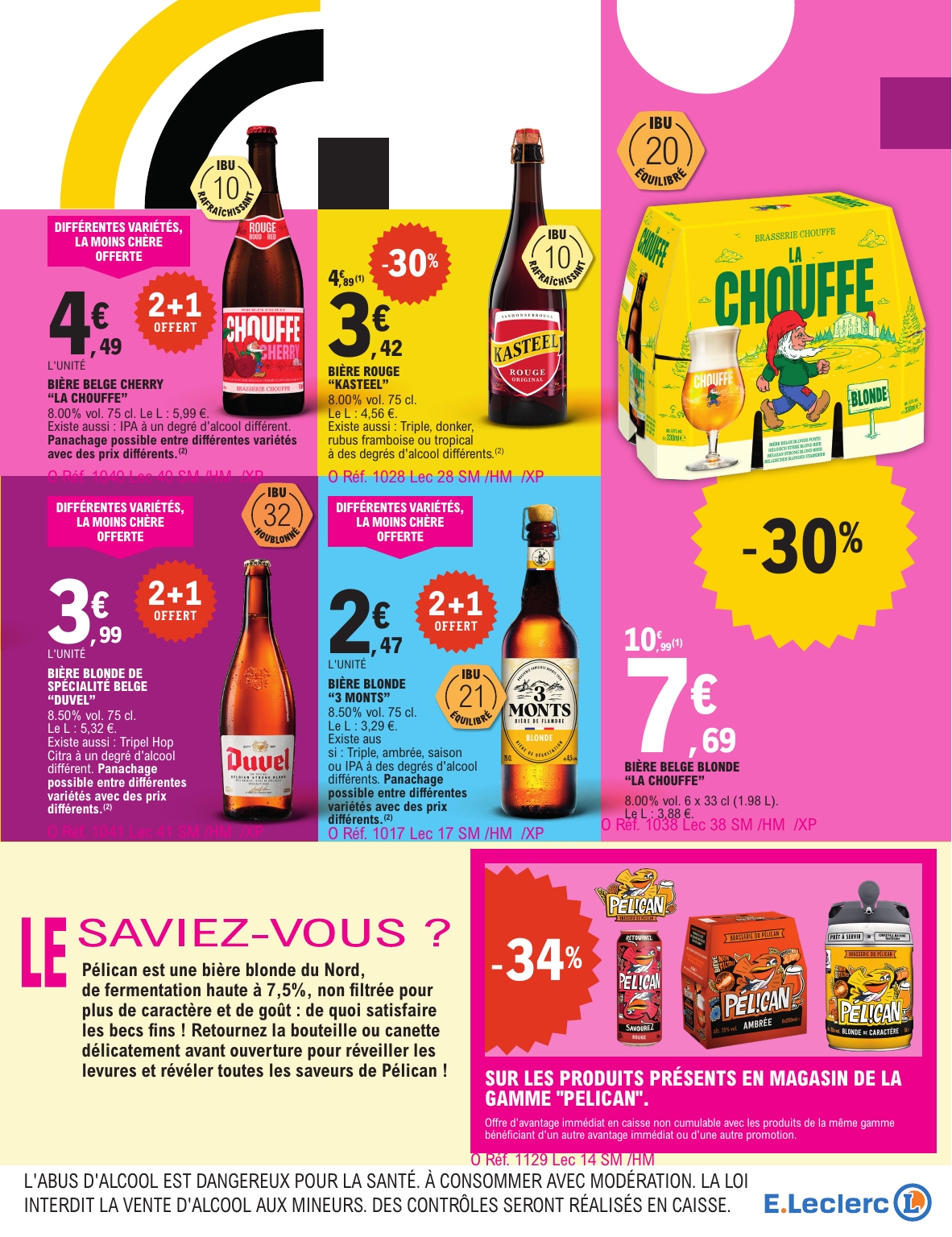 e-leclerc - Flyer E.Leclerc - Foire à la bière pour la semaine prochaine du du mardi 13/10/2026 au du samedi 24/10/2026 - page: 9