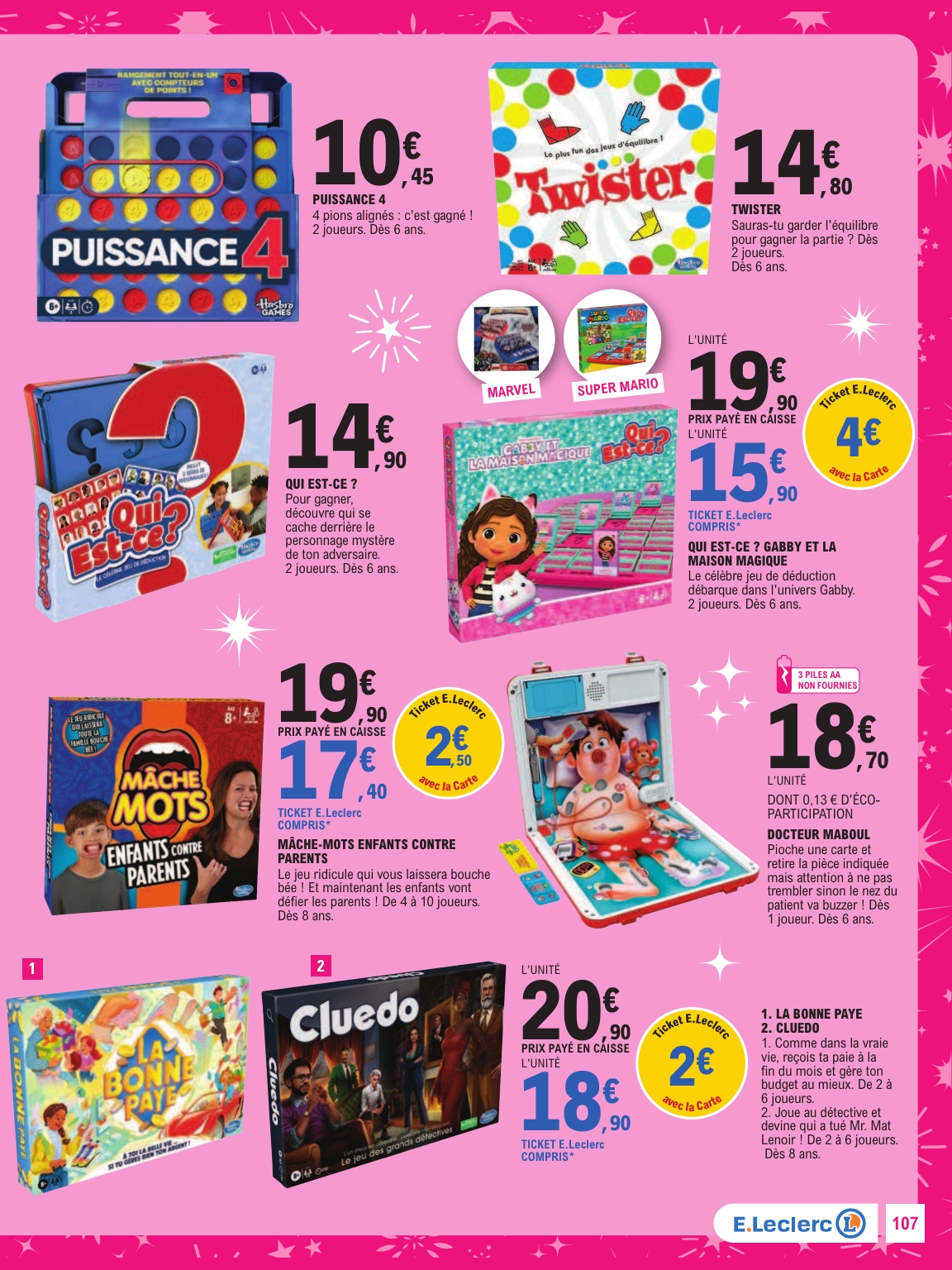 e-leclerc - Flyer E.Leclerc - Jouets pour la semaine prochaine du du mardi 13/10/2026 au du samedi 05/12/2026 - page: 107
