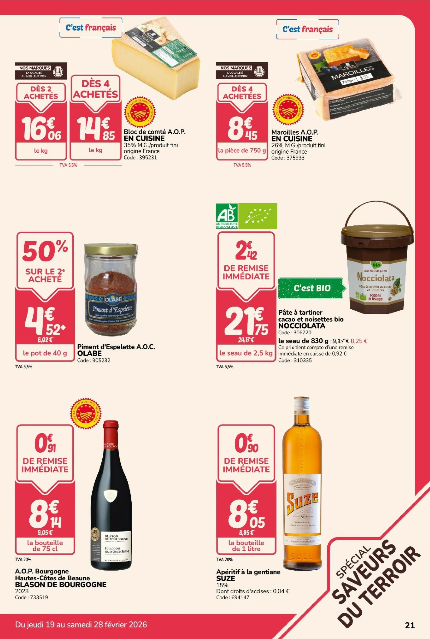 promocash - Catalogue Promocash valable du 19/02/2026 au 28/02/2026 - page: 21